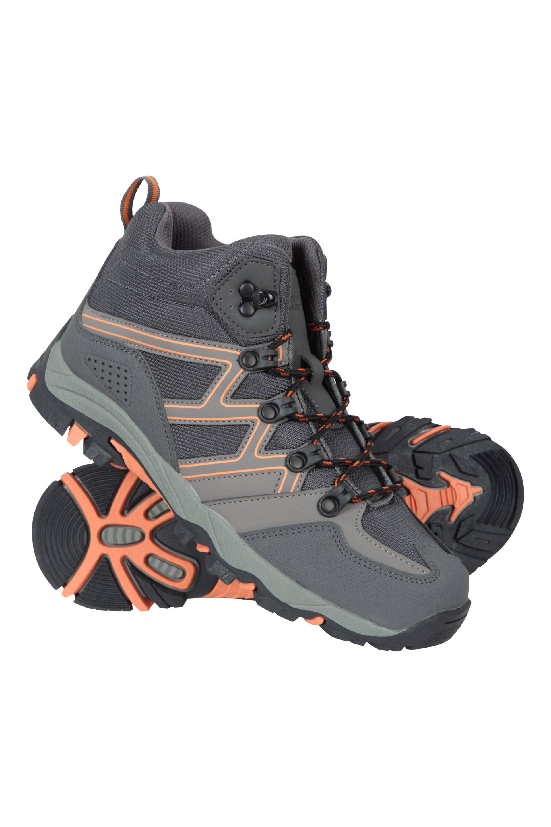 Oscar Kinder Wanderstiefel - Grau von Mountain Warehouse