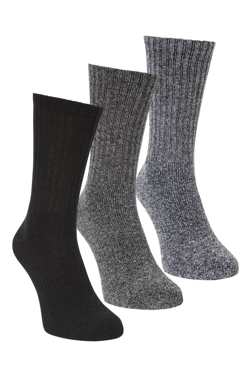 Outdoor Wandersocken für Herren - Schwarz von Mountain Warehouse