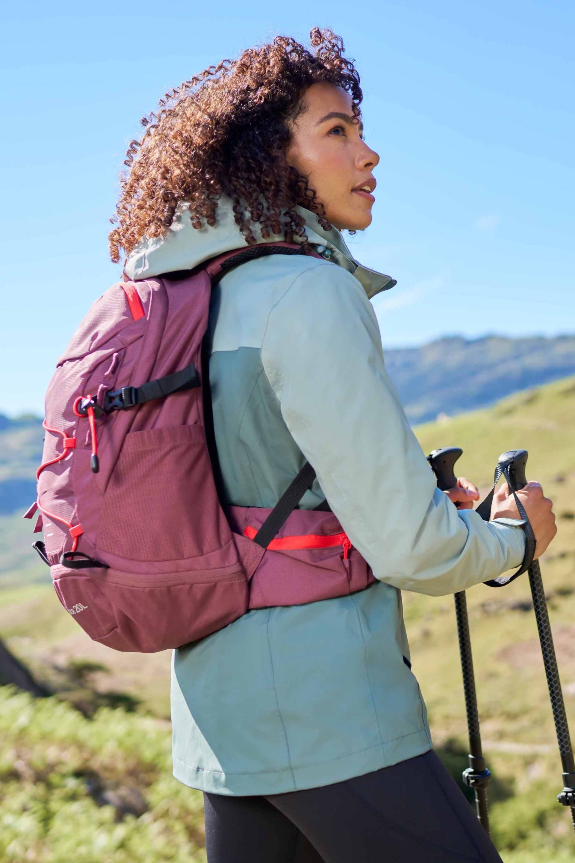 Pace 20L Rucksack - Rosa von Mountain Warehouse