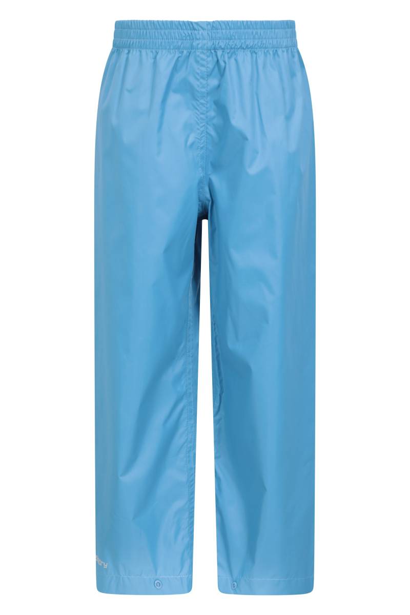 Pakka II Wasserdichte Kinder-Überhose - Blau von Mountain Warehouse