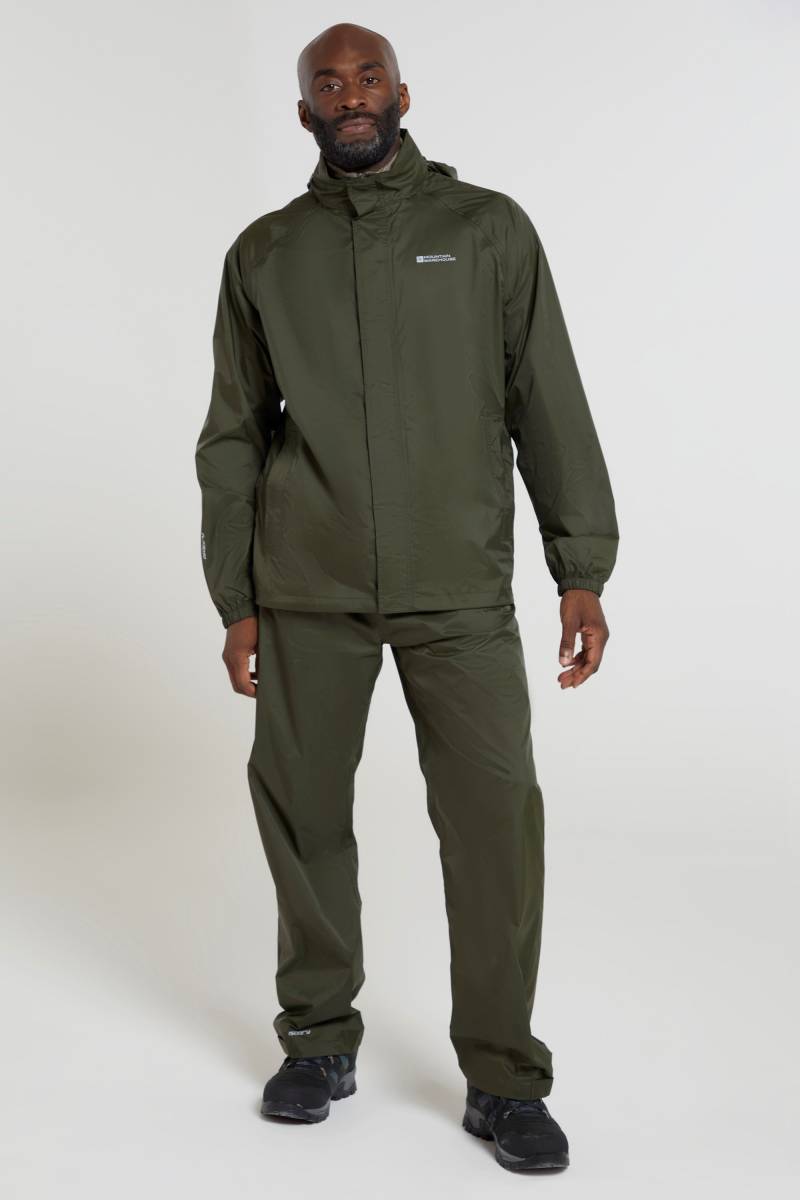 Pakka Wasserdichte Herren-Überhose - Khaki von Mountain Warehouse