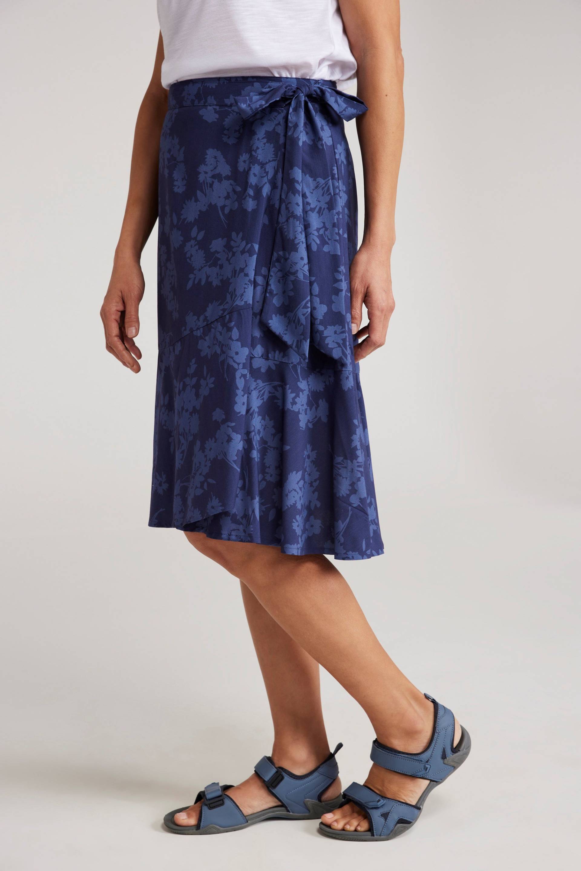 Papamoa Damen Wickelrock - Dark Blau von Mountain Warehouse