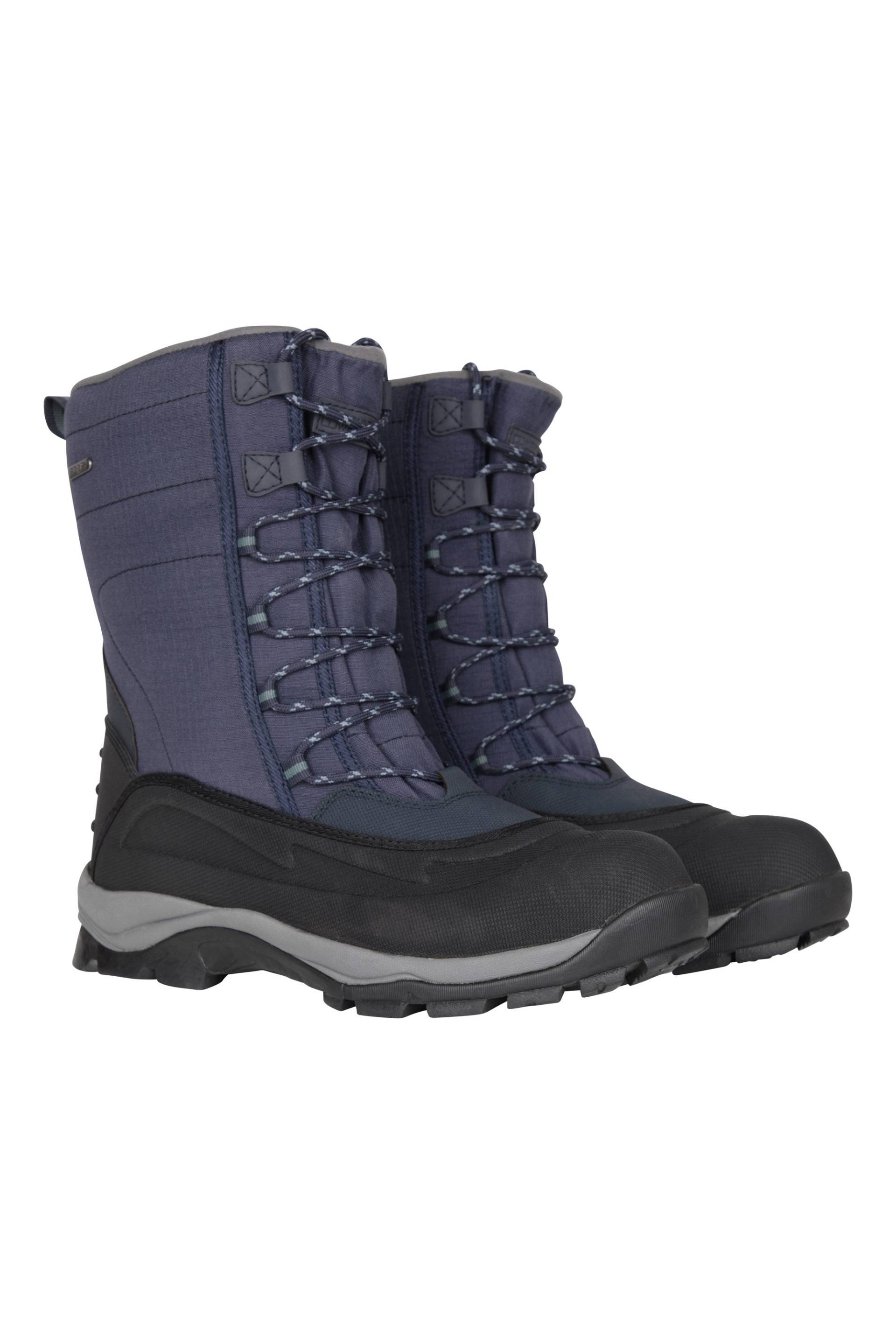 Park Herren Schneestiefel - Marineblau von Mountain Warehouse