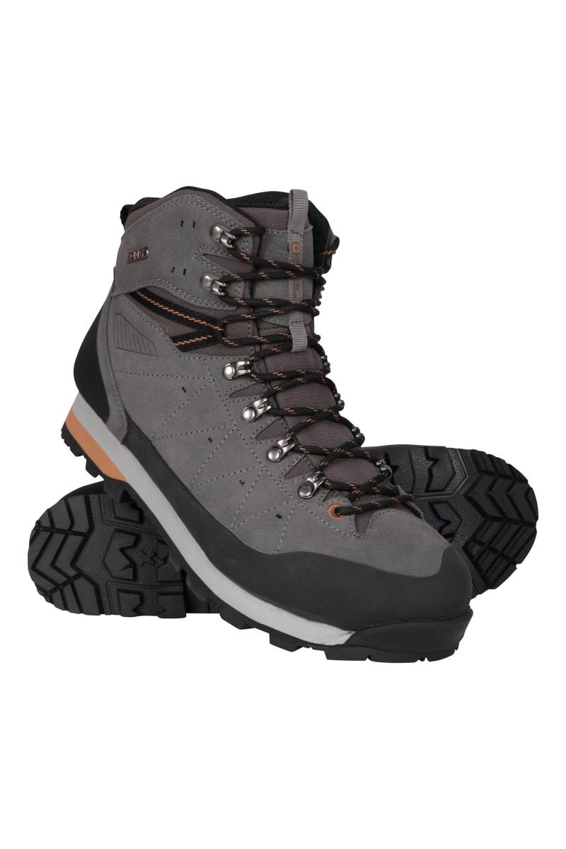 Peak Herren wasserdichte Wanderschuhe grau - Grau von Mountain Warehouse