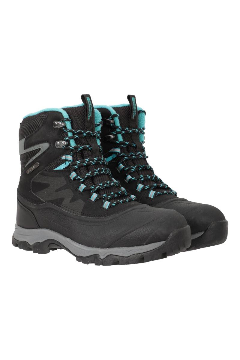 Piste Basher Ultra II Wasserdichte Damen Schneestiefel - Schwarz von Mountain Warehouse