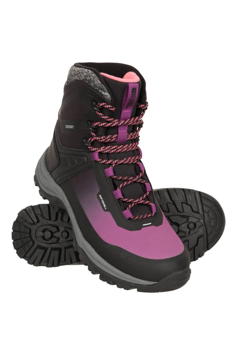 Polar Ultra Ice Grip Stiefel für Damen - Schwarz von Mountain Warehouse