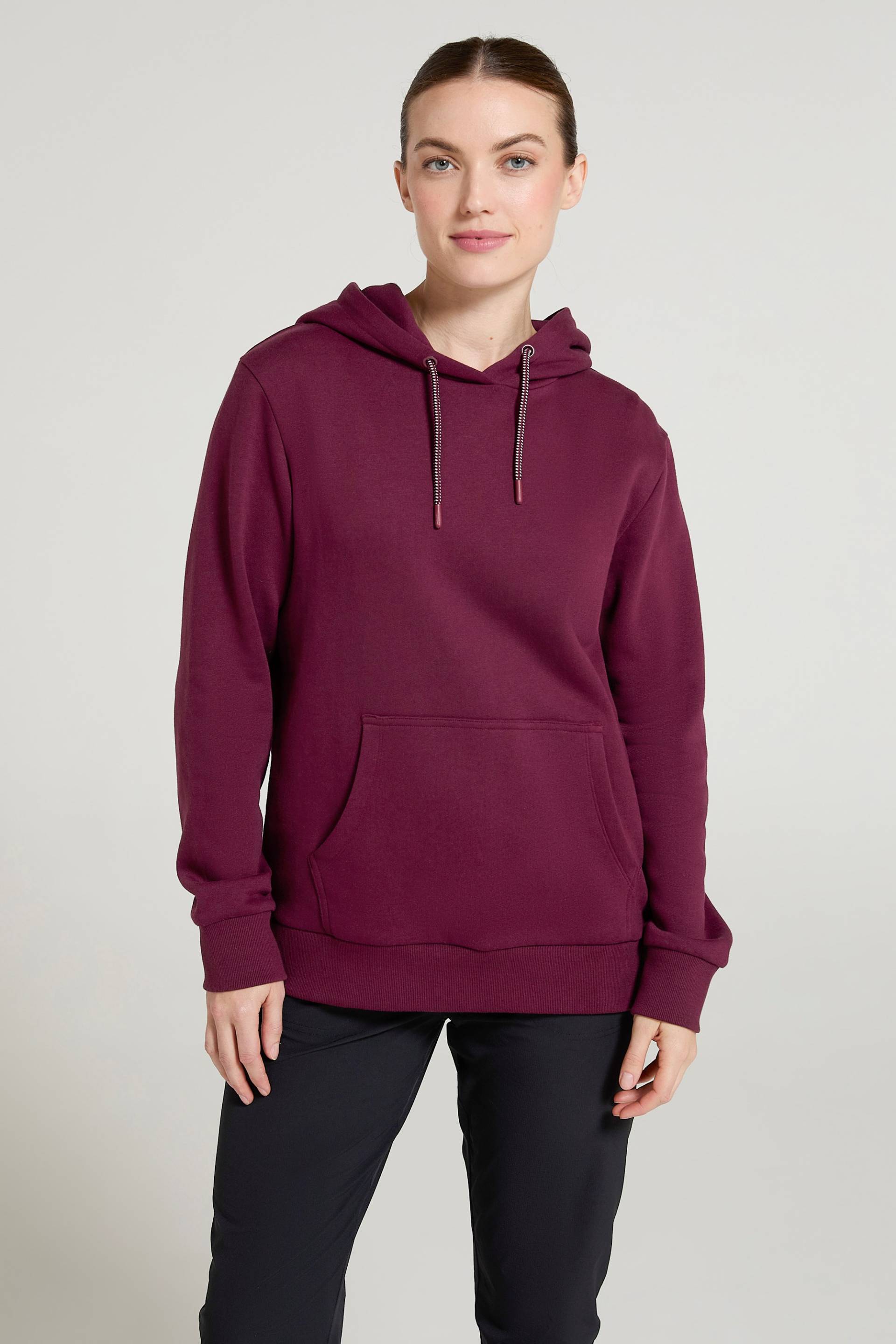 Poplar Damen-Hoodie - Rosa von Mountain Warehouse