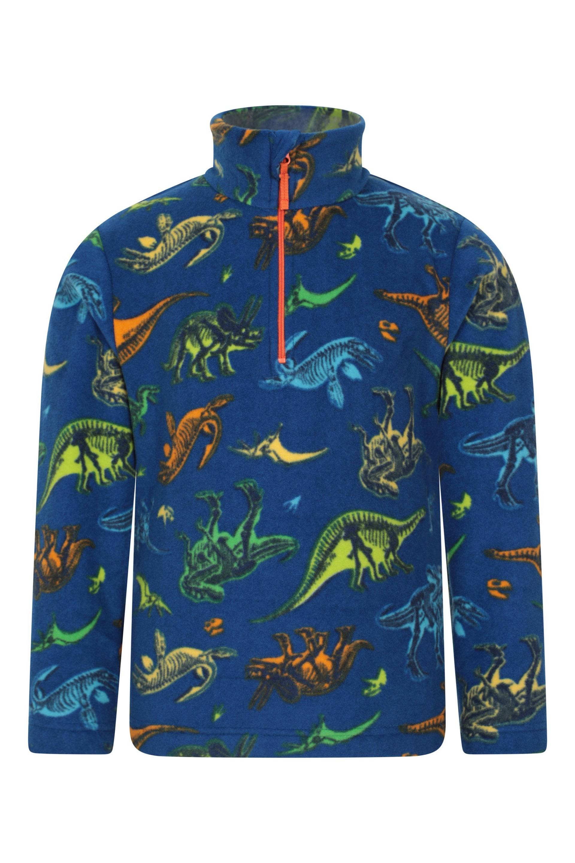 Pursuit Gemustertes Kinder Fleece mit Reißverschluss - Orange Pursuit Gemustertes Kinder Fleece mit Reißverschluss - Orange von Mountain Warehouse