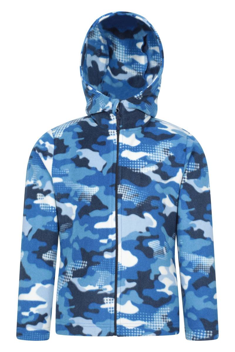 Pursuit II Gemusterter Kinder-Kapuzenpullover - Beige von Mountain Warehouse