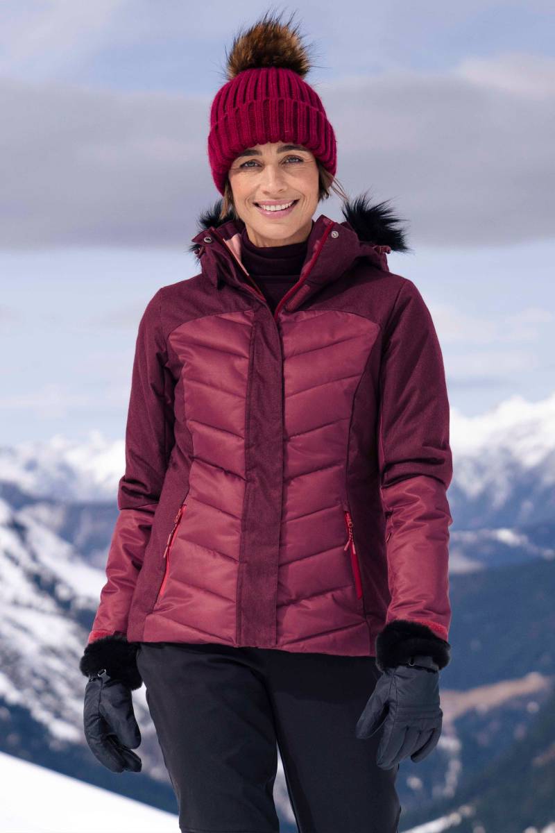 Pyrenees II Gepolsterte Damen Skijacke - Rosa Pyrenees II Gepolsterte Damen Skijacke - Rosa von Mountain Warehouse