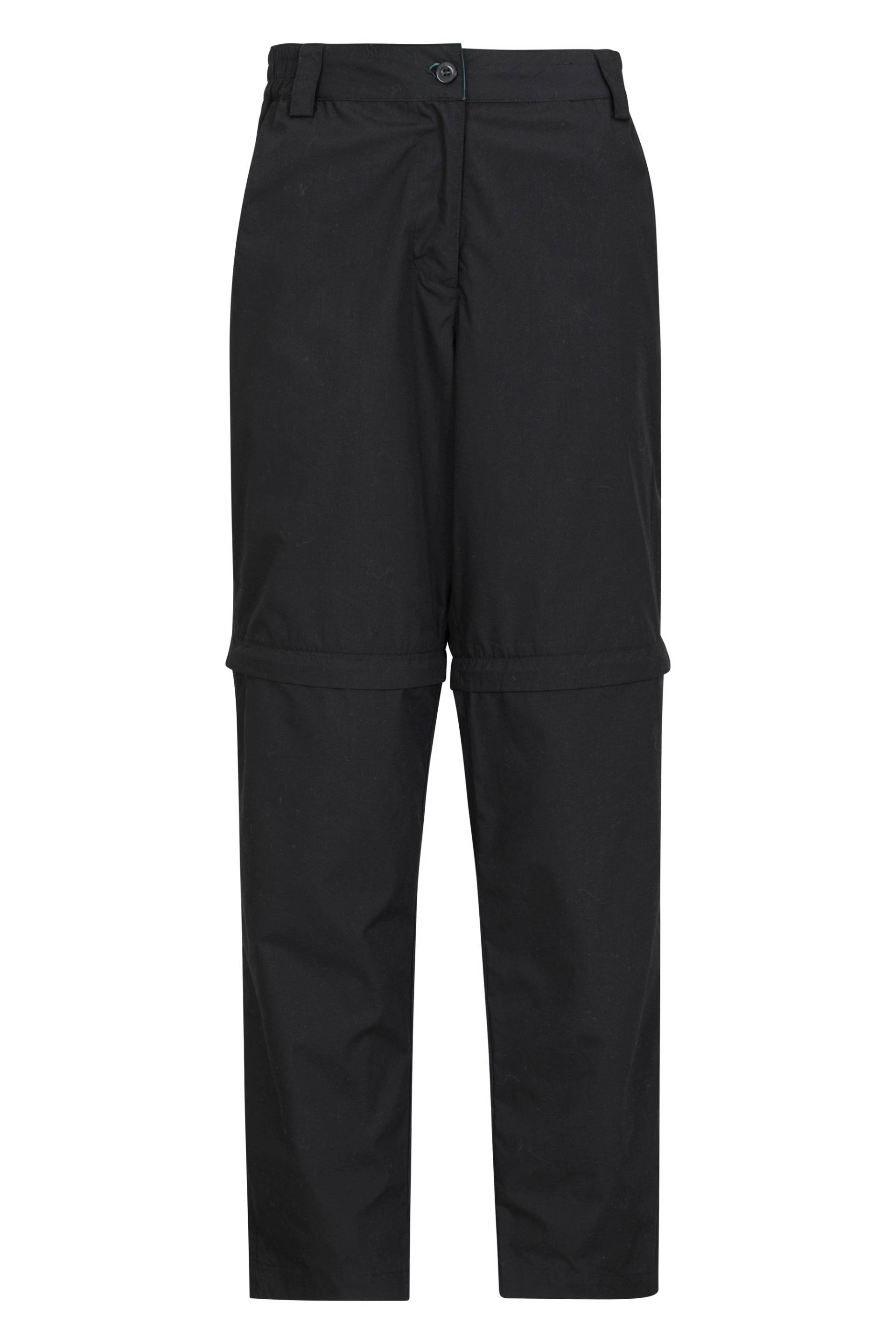 Quest Zip-Off Damenhose - Schwarz von Mountain Warehouse