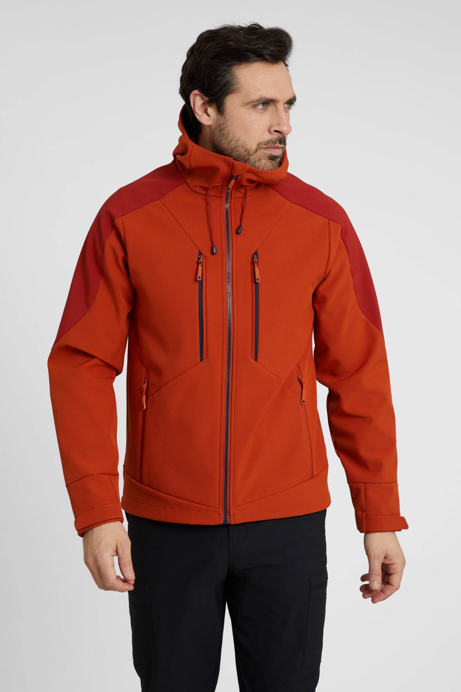 Radius Softshell-Jacke Herren - Orange von Mountain Warehouse