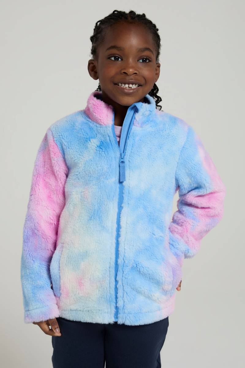 Rainbow Kinder Fleece-Jacke - Violett von Mountain Warehouse