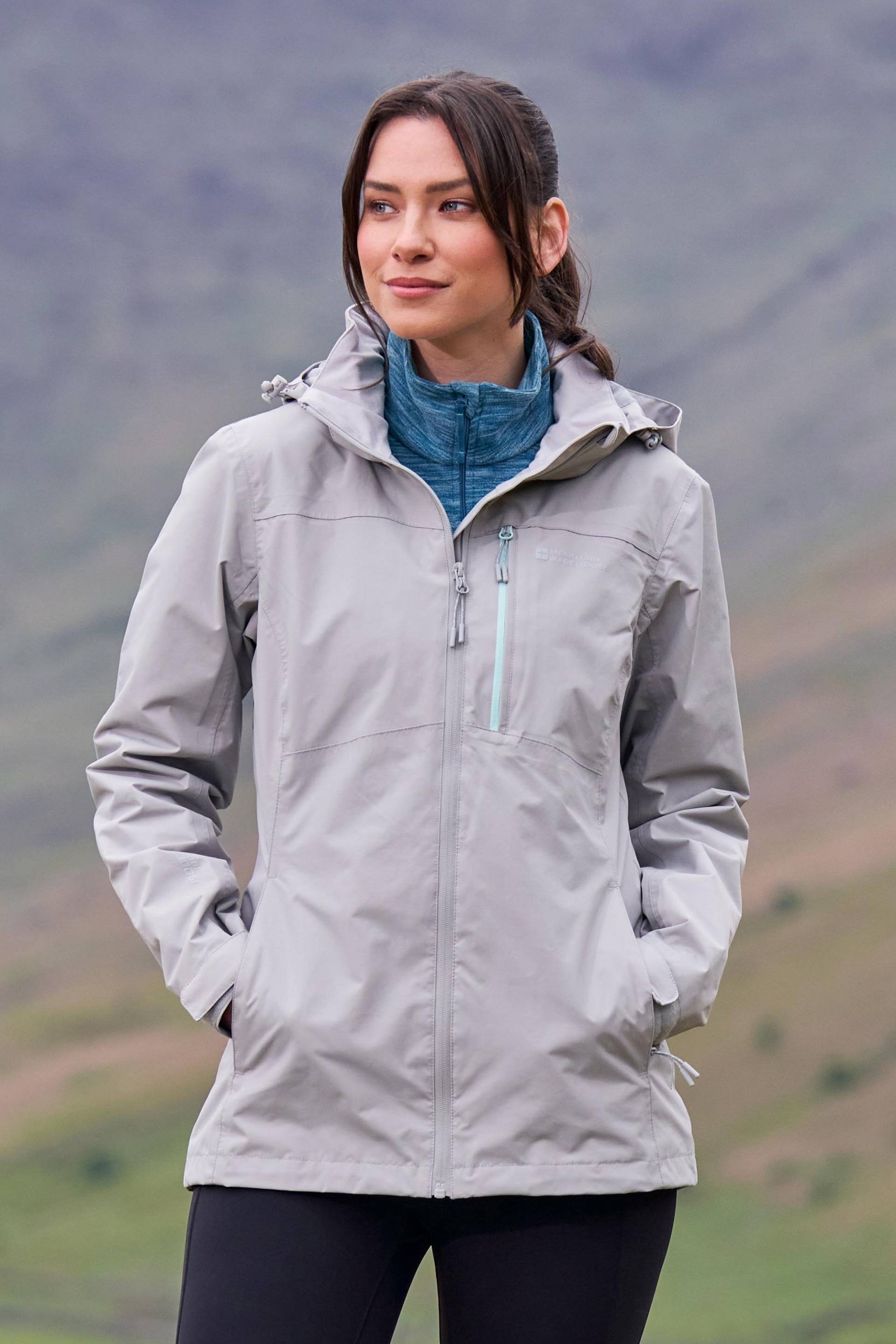 Rainforest II Wasserdichte Damenjacke - Grau von Mountain Warehouse