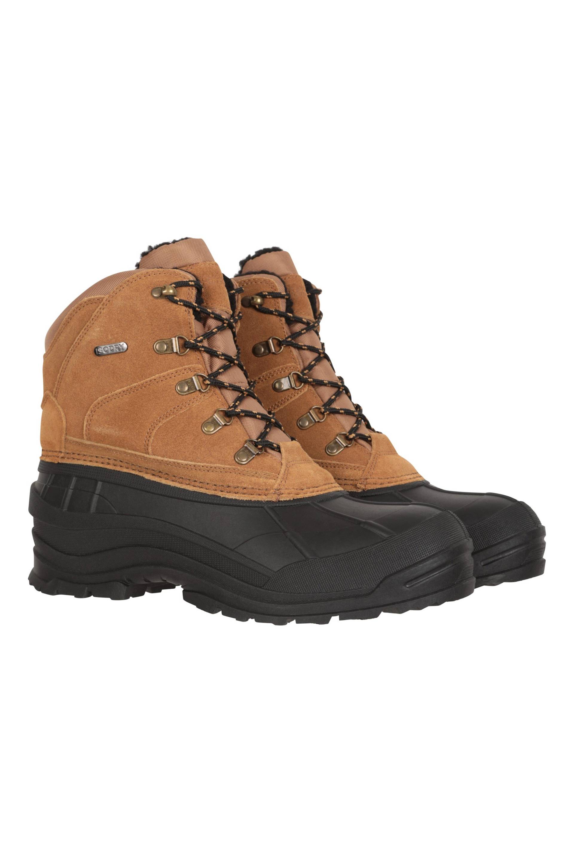 Range Herren Schneestiefel - Beige von Mountain Warehouse