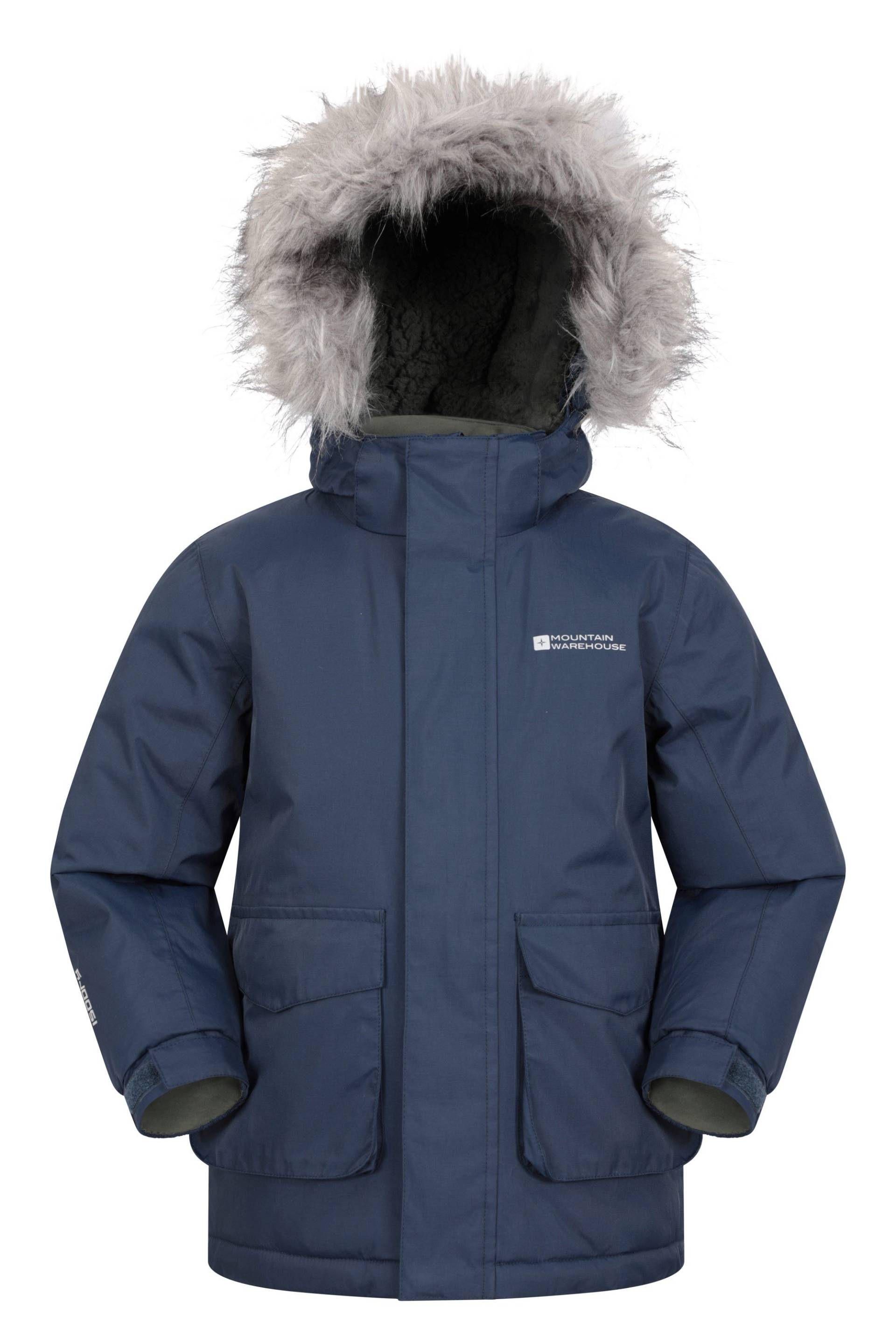 Ranger Wasserabweisende Kinderjacke - Blau von Mountain Warehouse