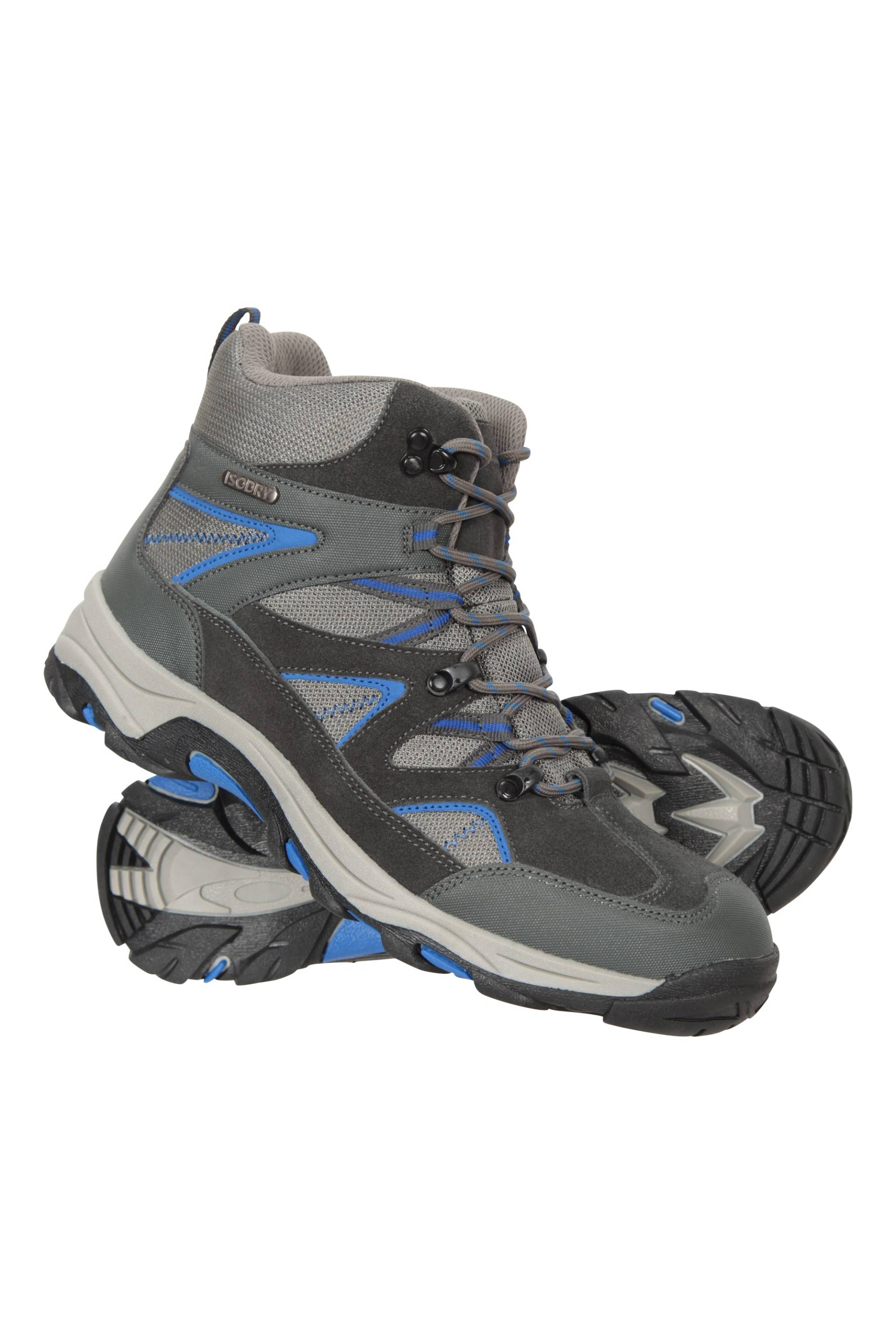 Rapid Wasserdichte Herren-Wanderstiefel - Grau von Mountain Warehouse