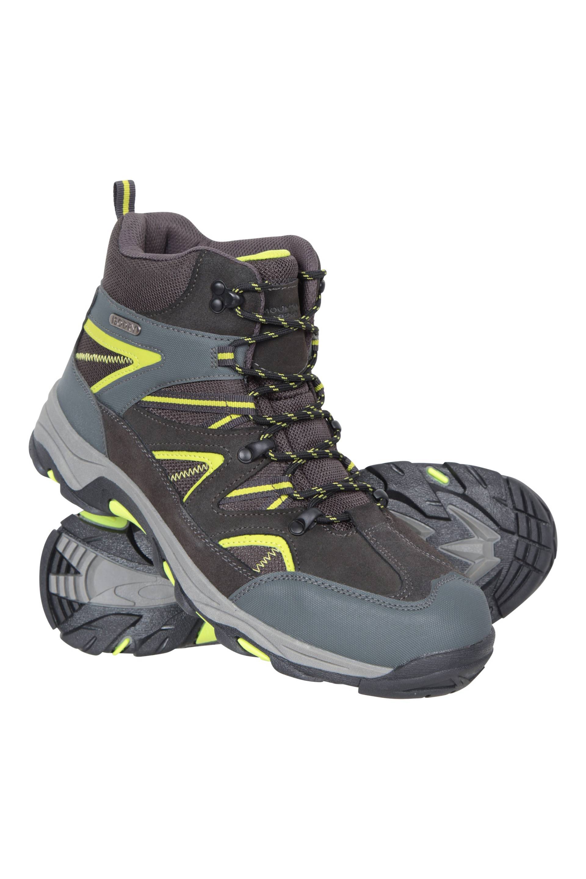 Rapid Wasserdichte Herren-Wanderstiefel - Schwarz von Mountain Warehouse