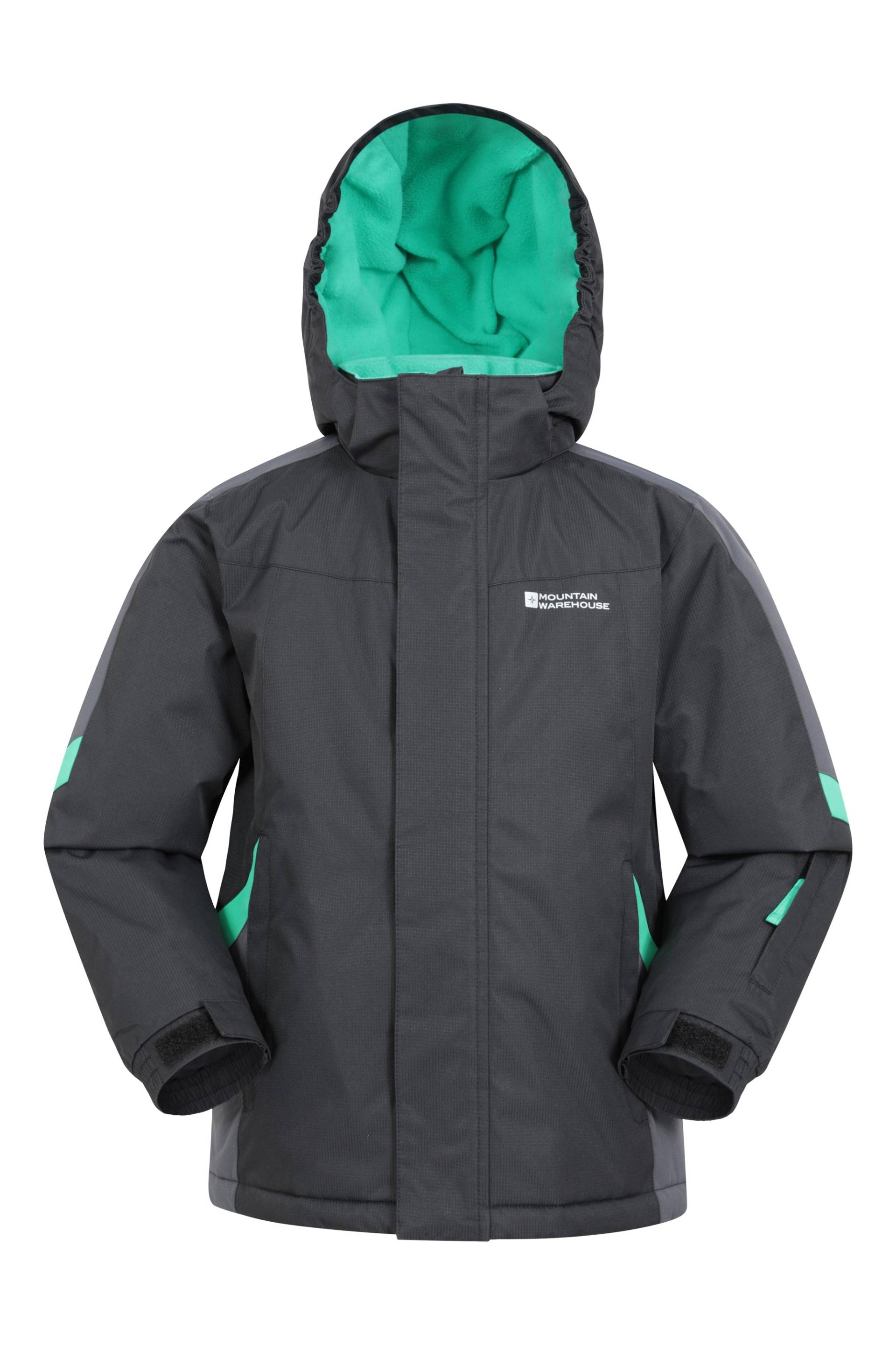 Raptor Kinder Skijacke - Grau von Mountain Warehouse