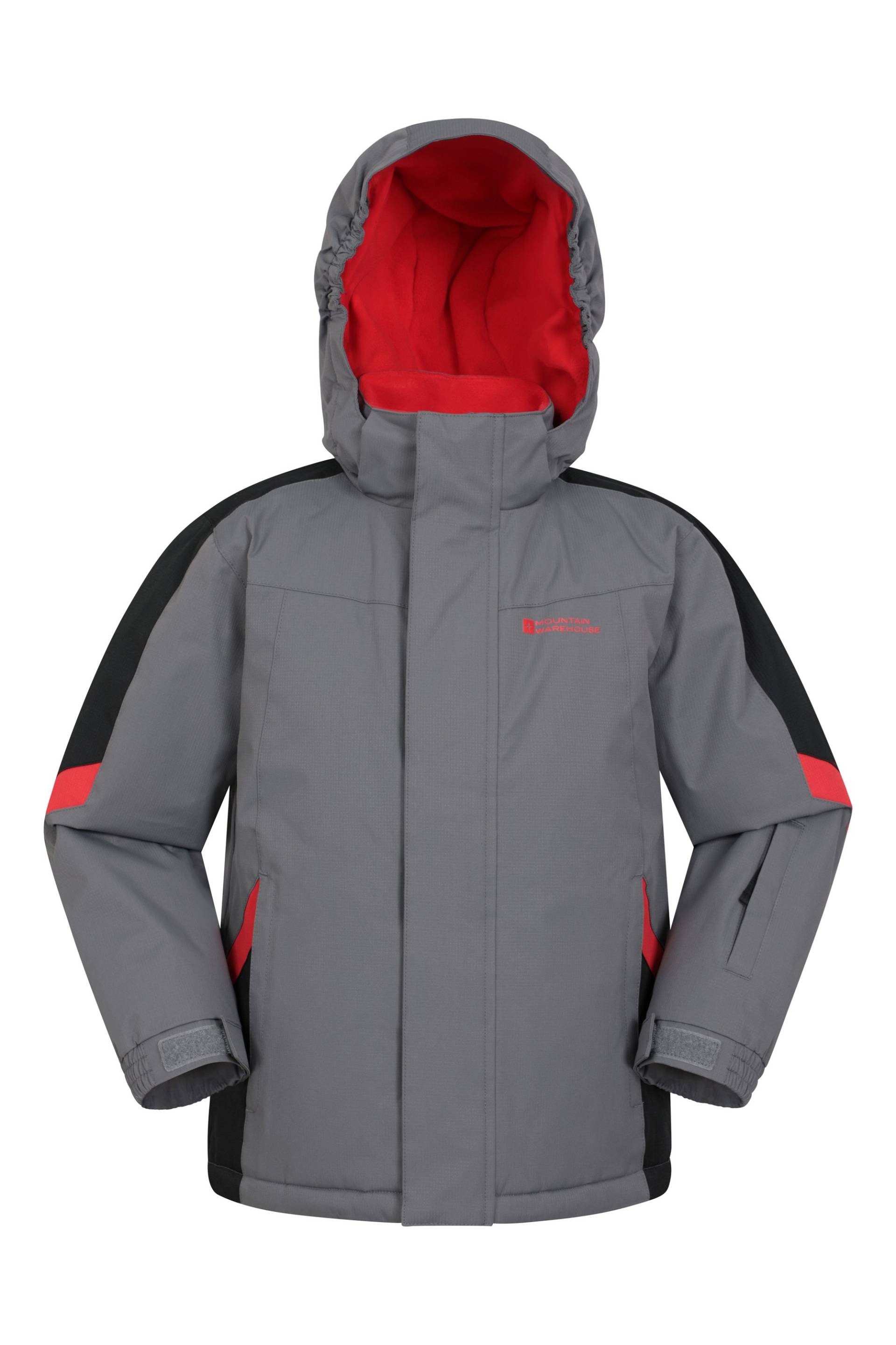 Raptor Kinder Skijacke - Grau von Mountain Warehouse