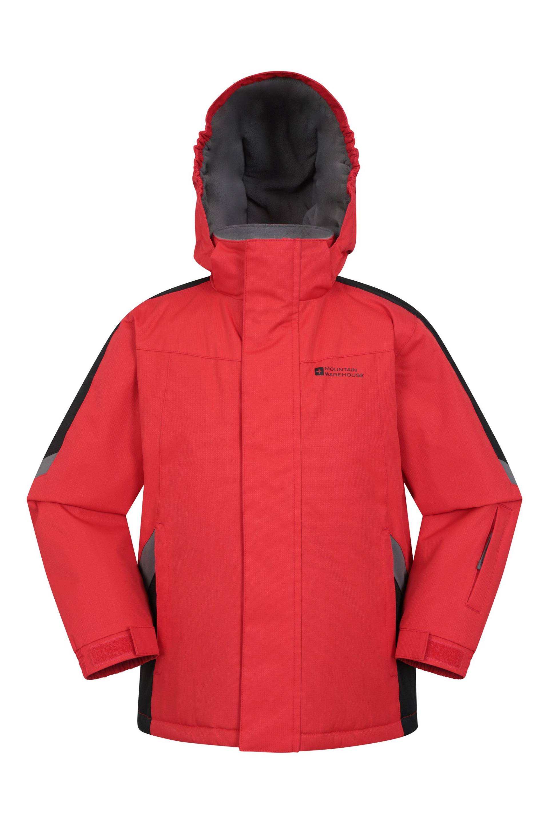 Raptor Kinder Skijacke - Rot von Mountain Warehouse