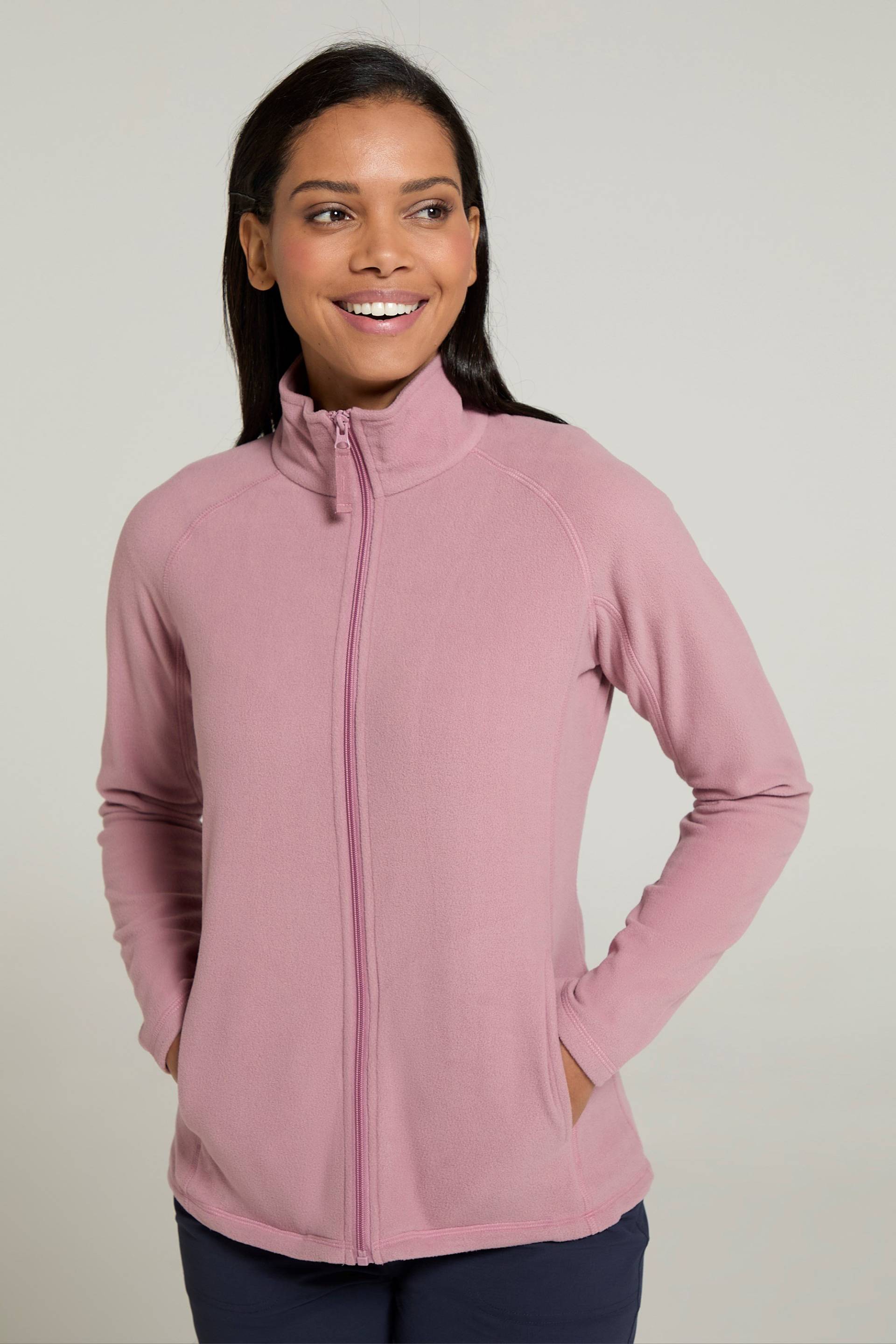 Raso Damen-Fleecejacke - Intensiv Pink von Mountain Warehouse