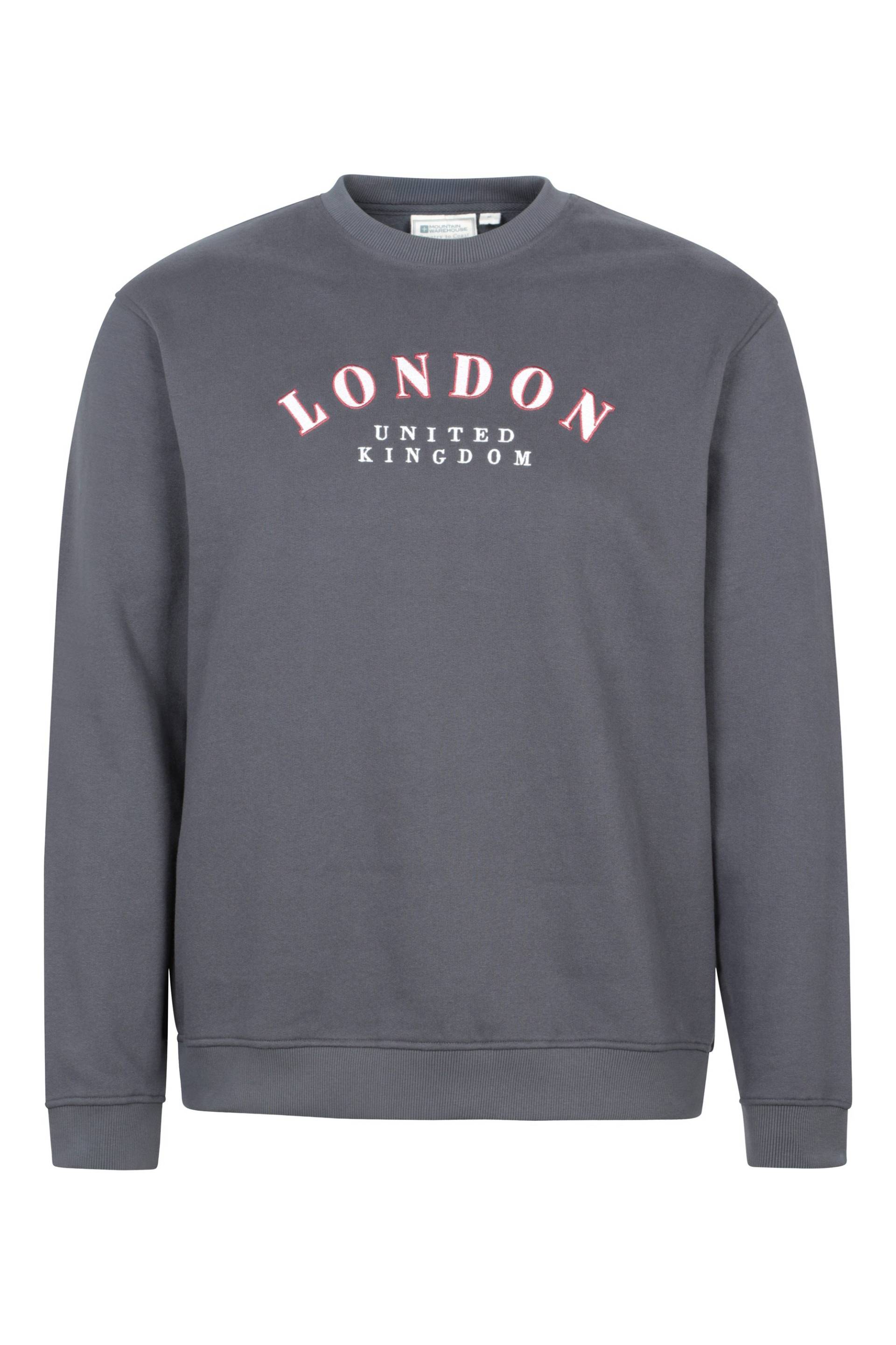 Regional Herren-Sweatshirt London - Grau von Mountain Warehouse