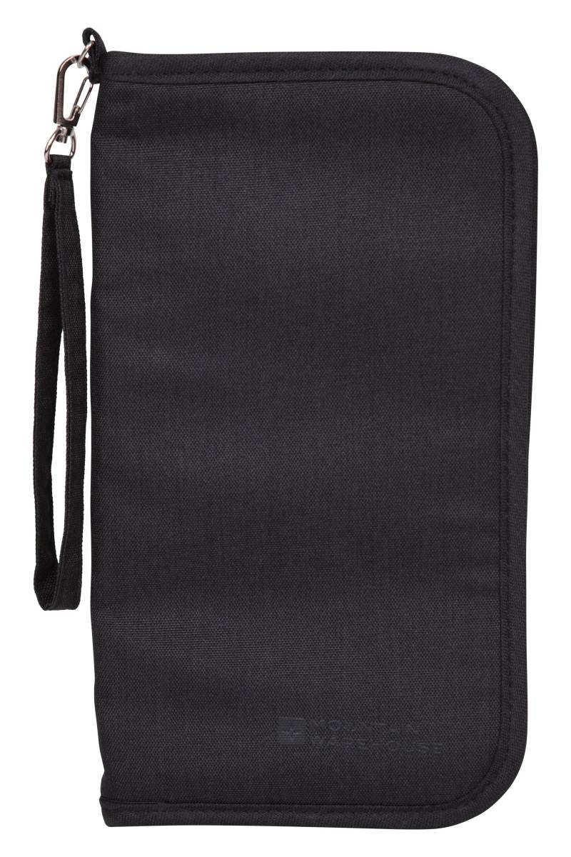 Reise-Organizer-Brieftasche - Schwarz von Mountain Warehouse