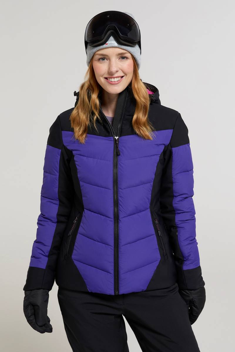 Resort Damen Skijacke - Violett von Mountain Warehouse
