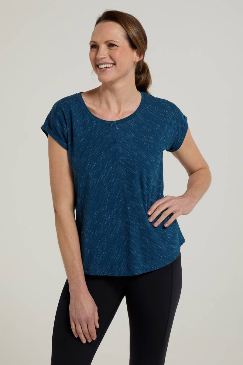 Retreat Damen Slouch T-Shirt - Dunkel Aquamarin von Mountain Warehouse