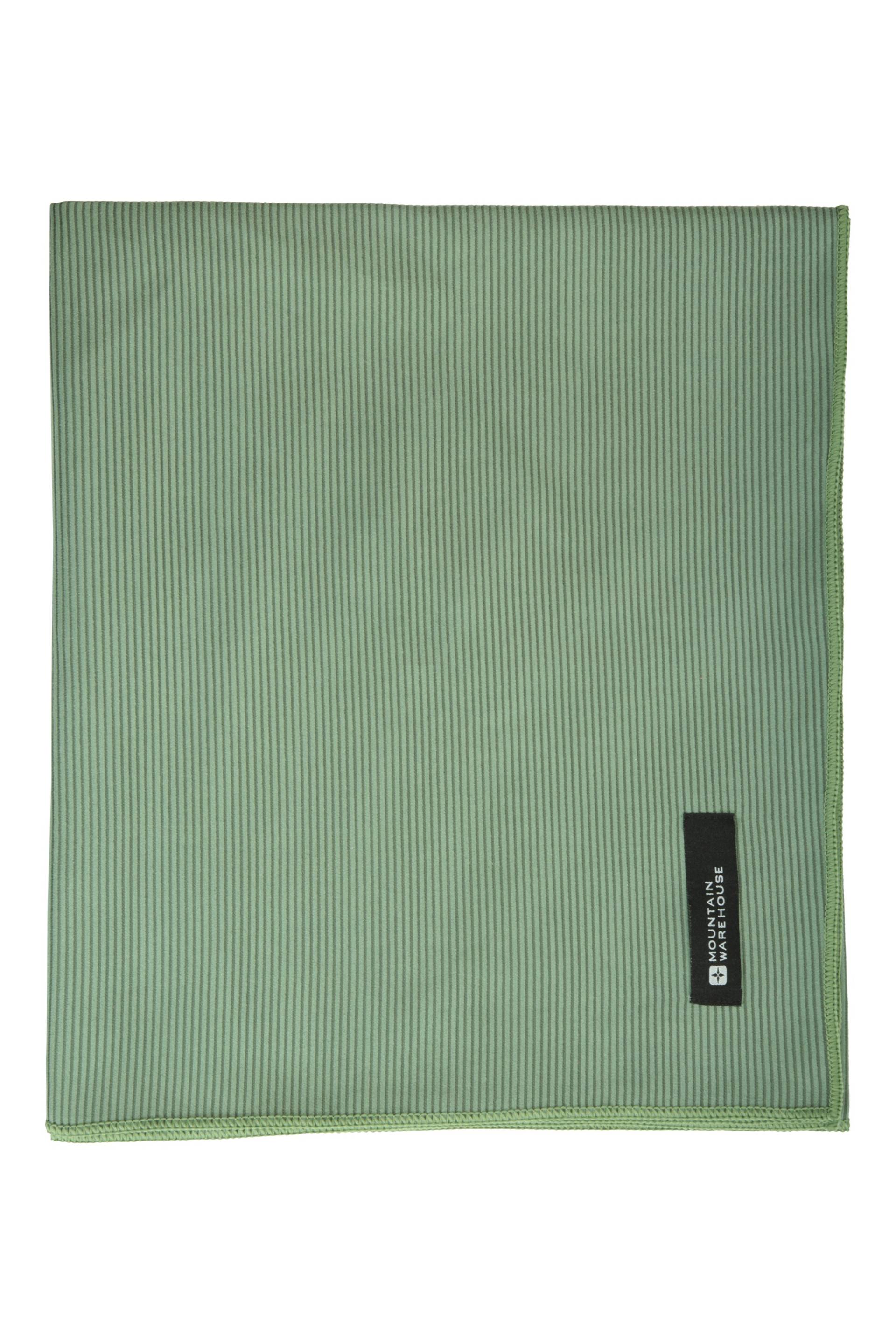 Riesiges Geripptes Handtuch - 150 x 85cm - Khaki von Mountain Warehouse