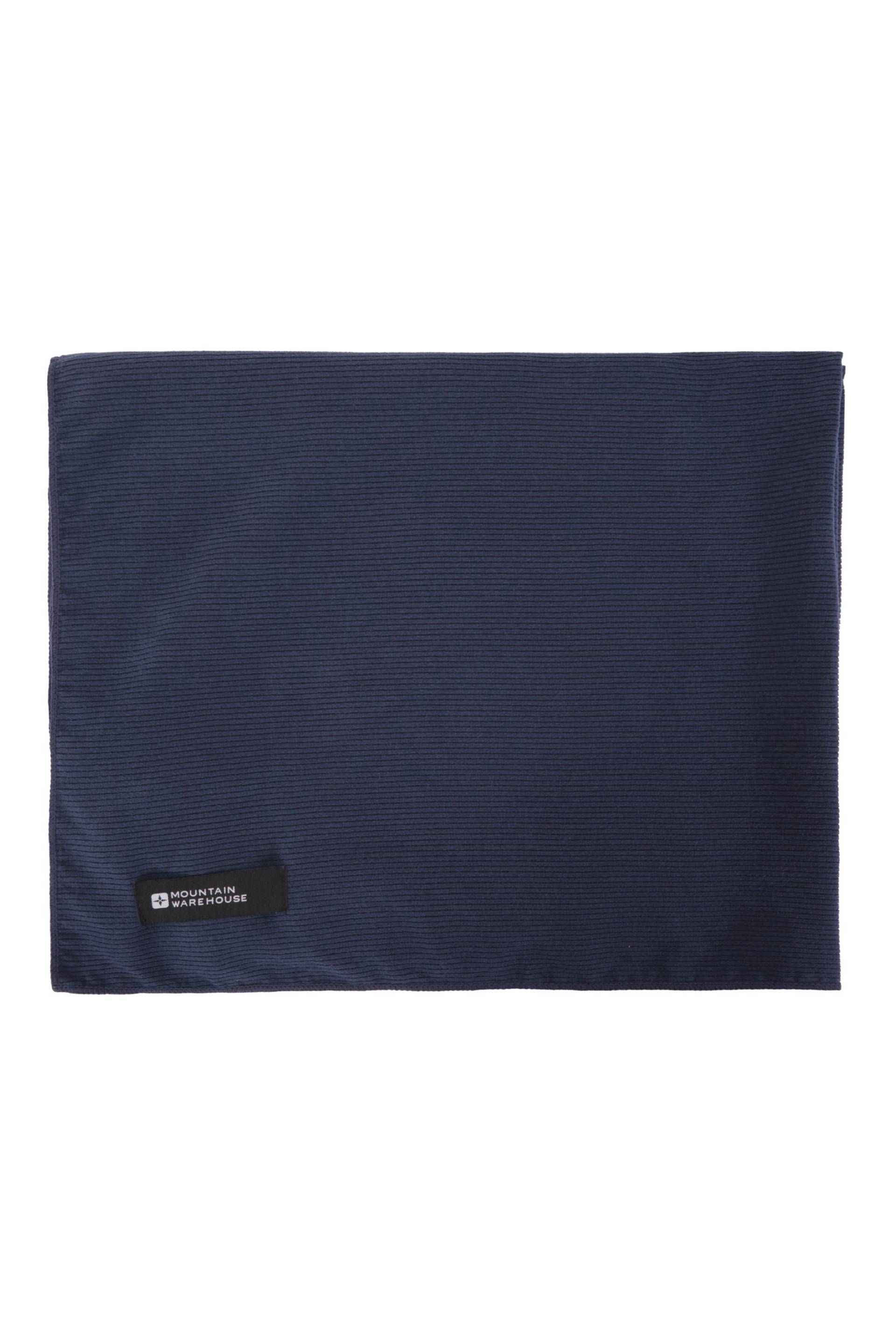 Riesiges Geripptes Handtuch - 150 x 85cm - Marineblau von Mountain Warehouse