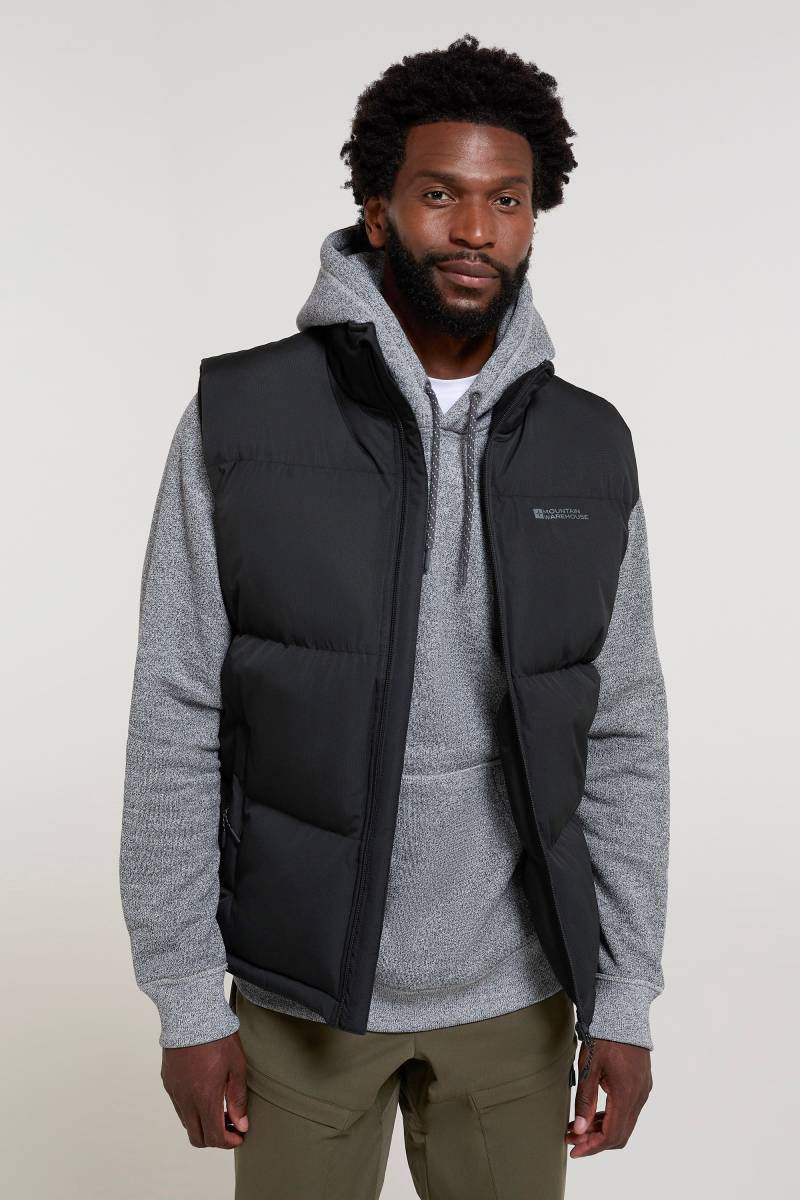Rock Gepolstertes Herren-Gilet - Schwarz Rock Gepolstertes Herren-Gilet - Schwarz von Mountain Warehouse