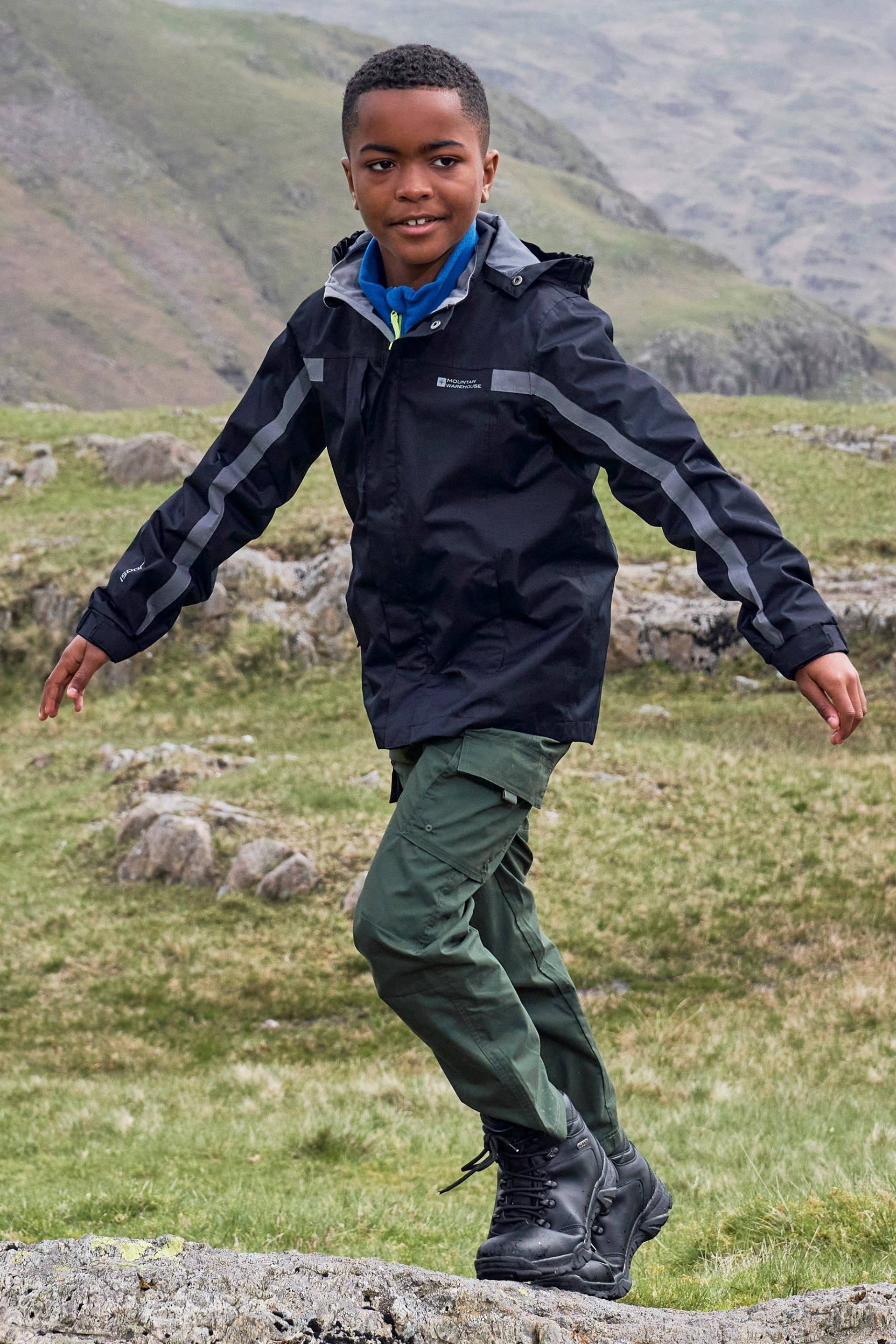 Samson II Wasserdichte Kinder-Jacke - Schwarz Samson II Wasserdichte Kinder-Jacke - Schwarz von Mountain Warehouse