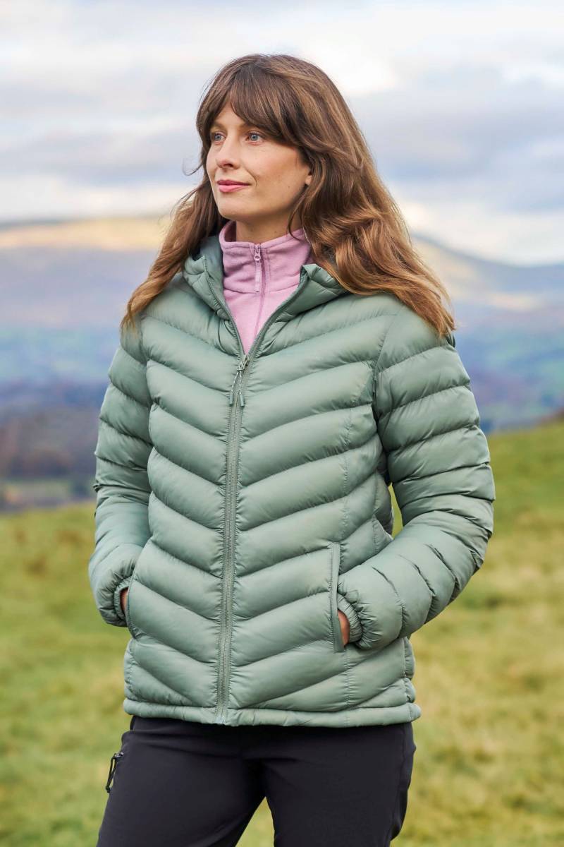 Seasons Damen Steppjacke - Grün von Mountain Warehouse