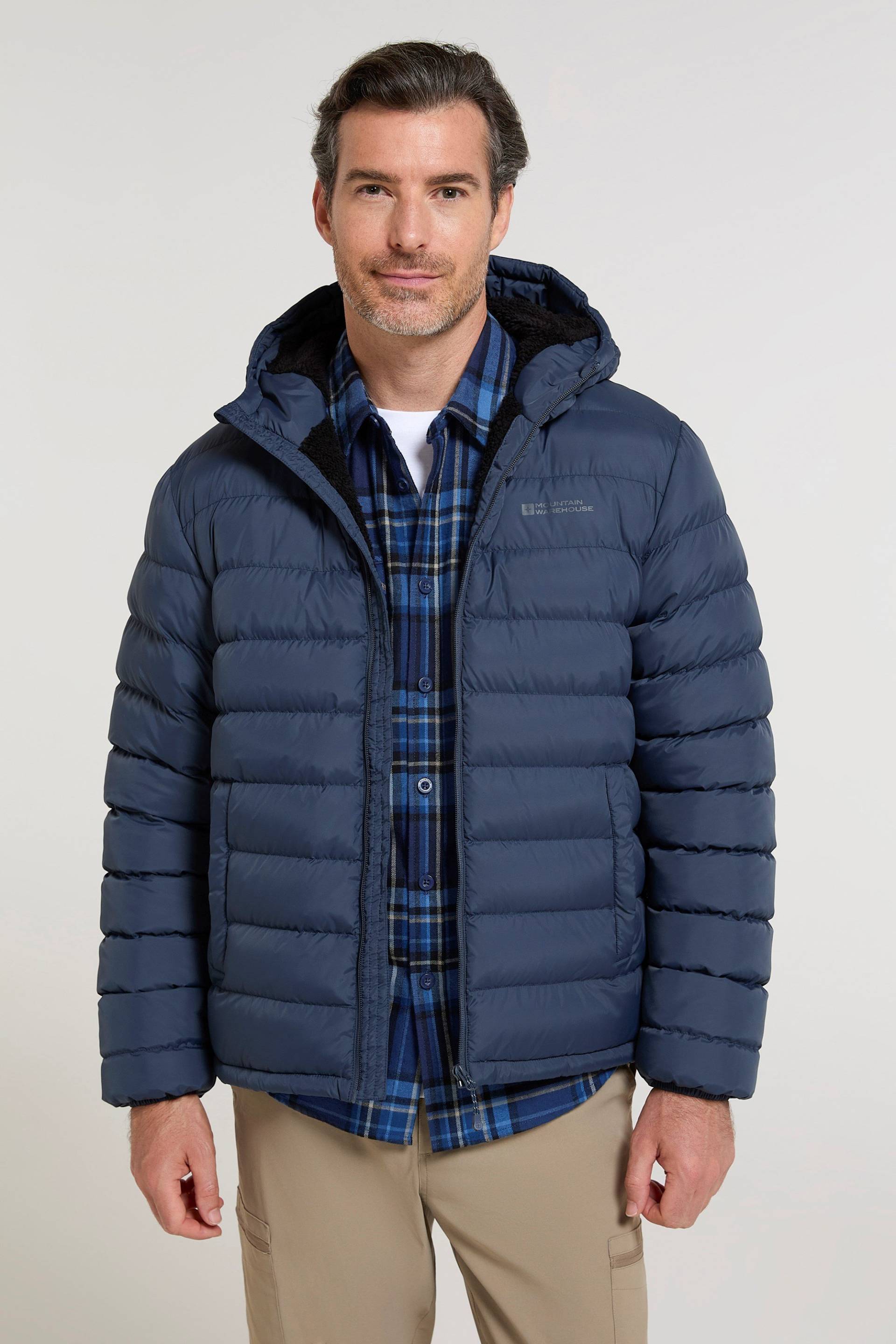 Seasons Gefütterte Herren Steppjacke - Marineblau Seasons Gefütterte Herren Steppjacke - Marineblau von Mountain Warehouse