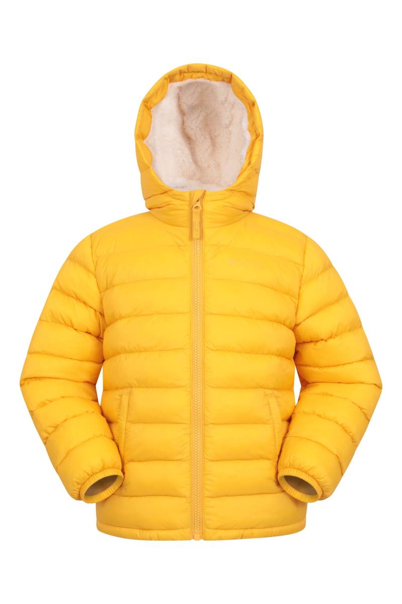 Seasons Gefütterte Kinder-Steppjacke - Gelb von Mountain Warehouse