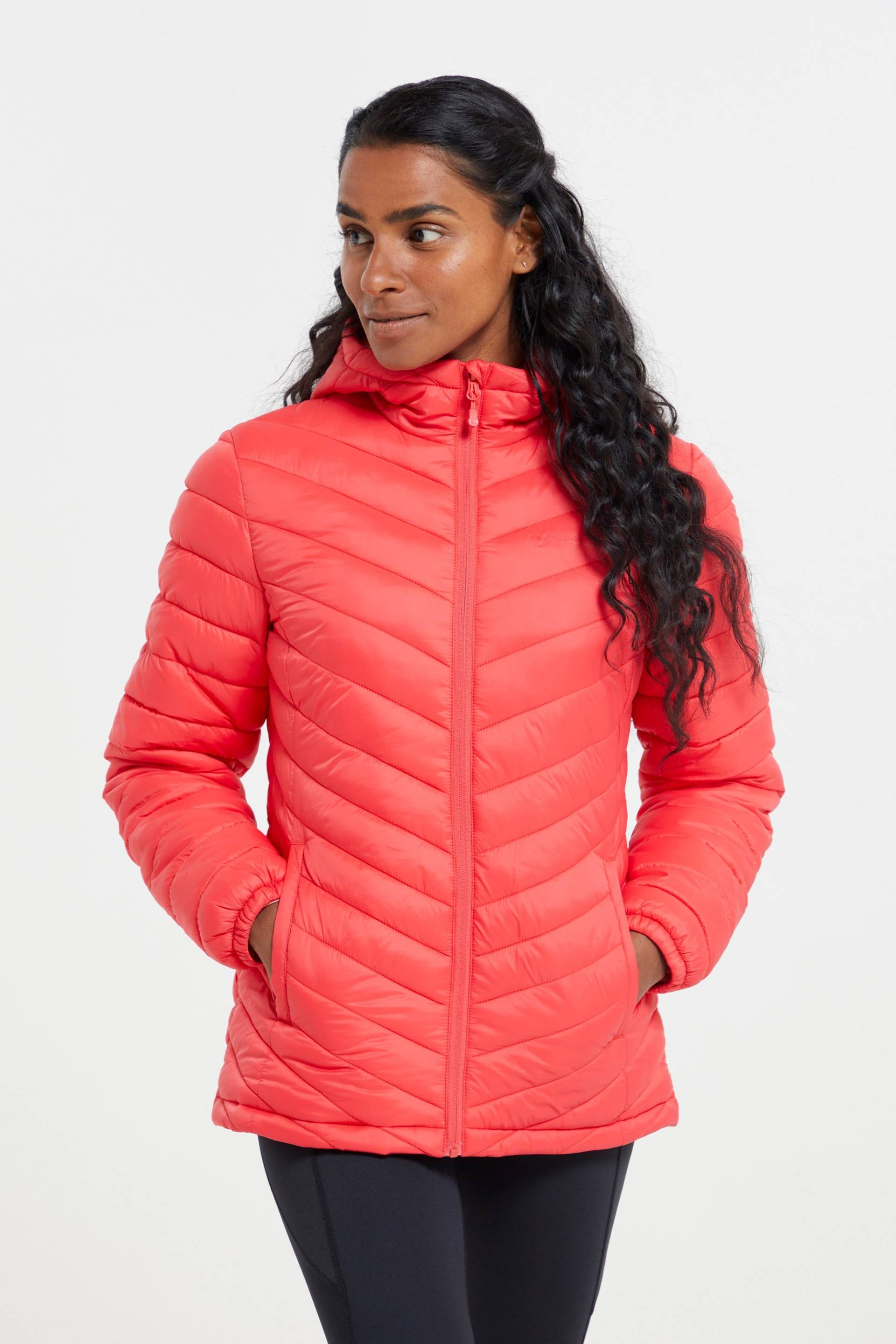 Seasons Gepolsterte Damenjacke - Koralle von Mountain Warehouse