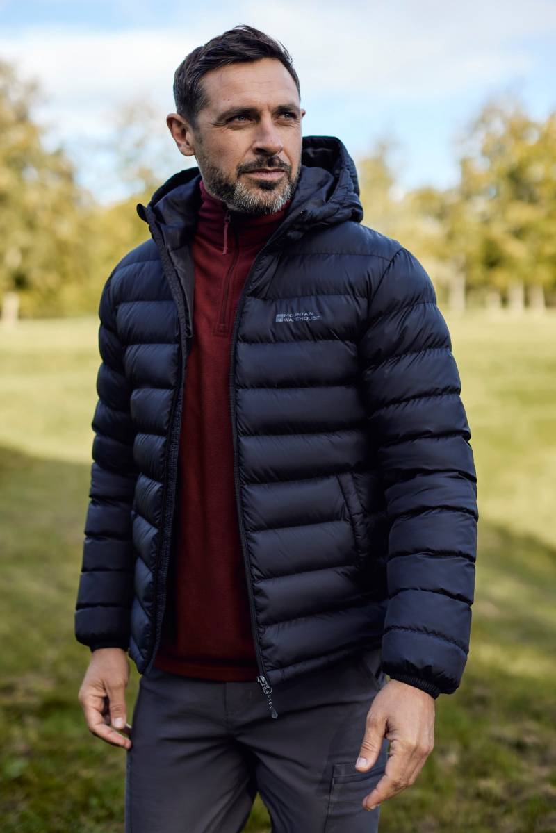 Seasons Herren-Steppjacke - Schwarz Seasons Herren-Steppjacke - Schwarz von Mountain Warehouse