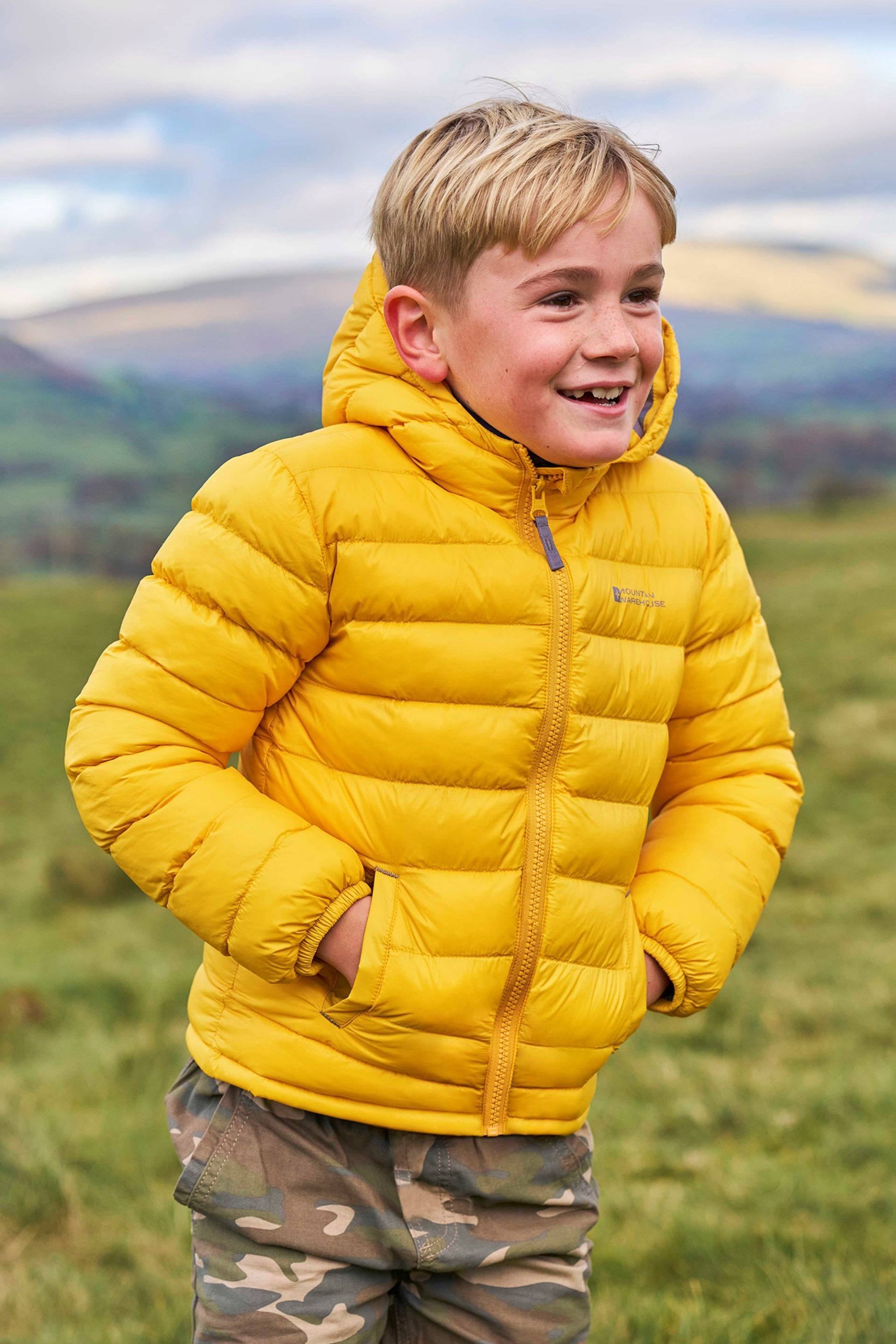 Seasons II Kinder Steppjacke - Gelb von Mountain Warehouse