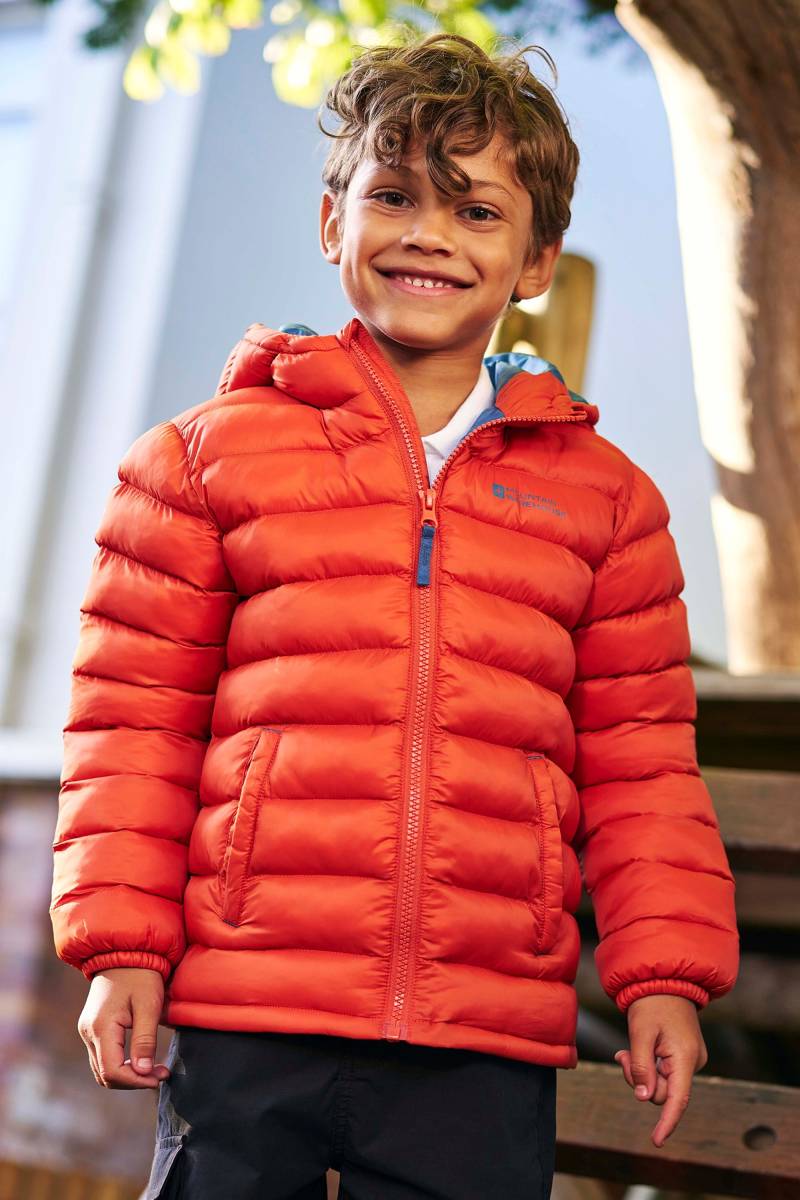 Seasons II Kinder Steppjacke - Orange von Mountain Warehouse