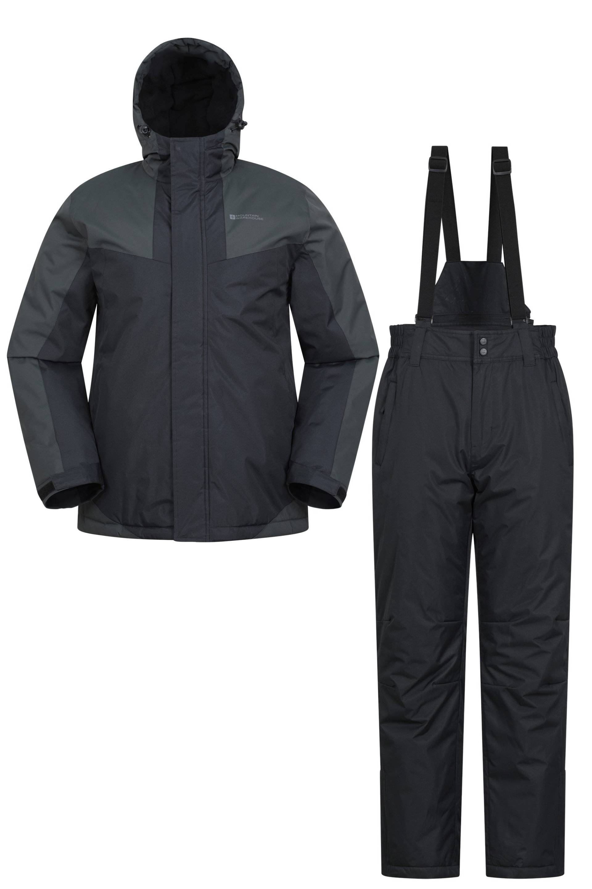 Set mit Skijacke und Hose, für Herren - Schwarz von Mountain Warehouse