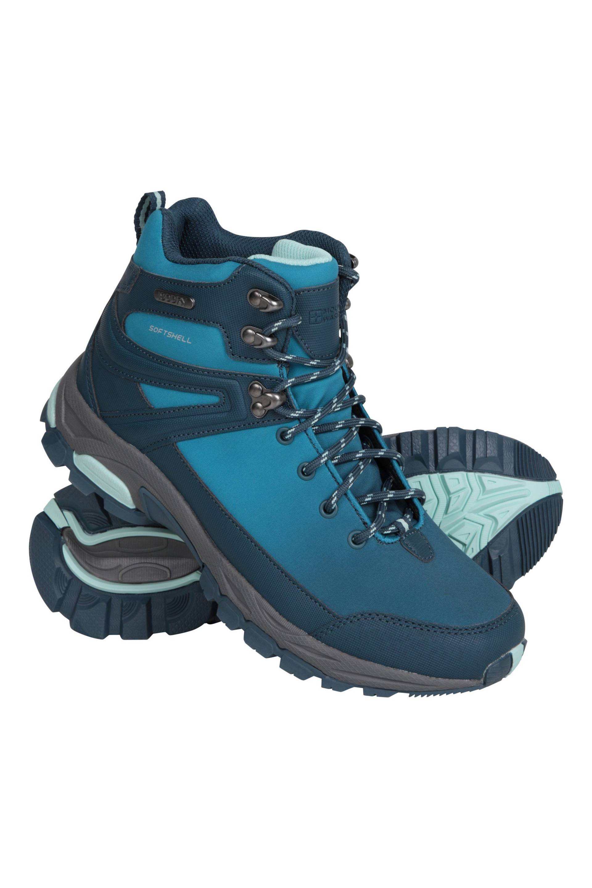 Shadow Wasserdichte Damen Softshell-Stiefel - Aquamarin von Mountain Warehouse
