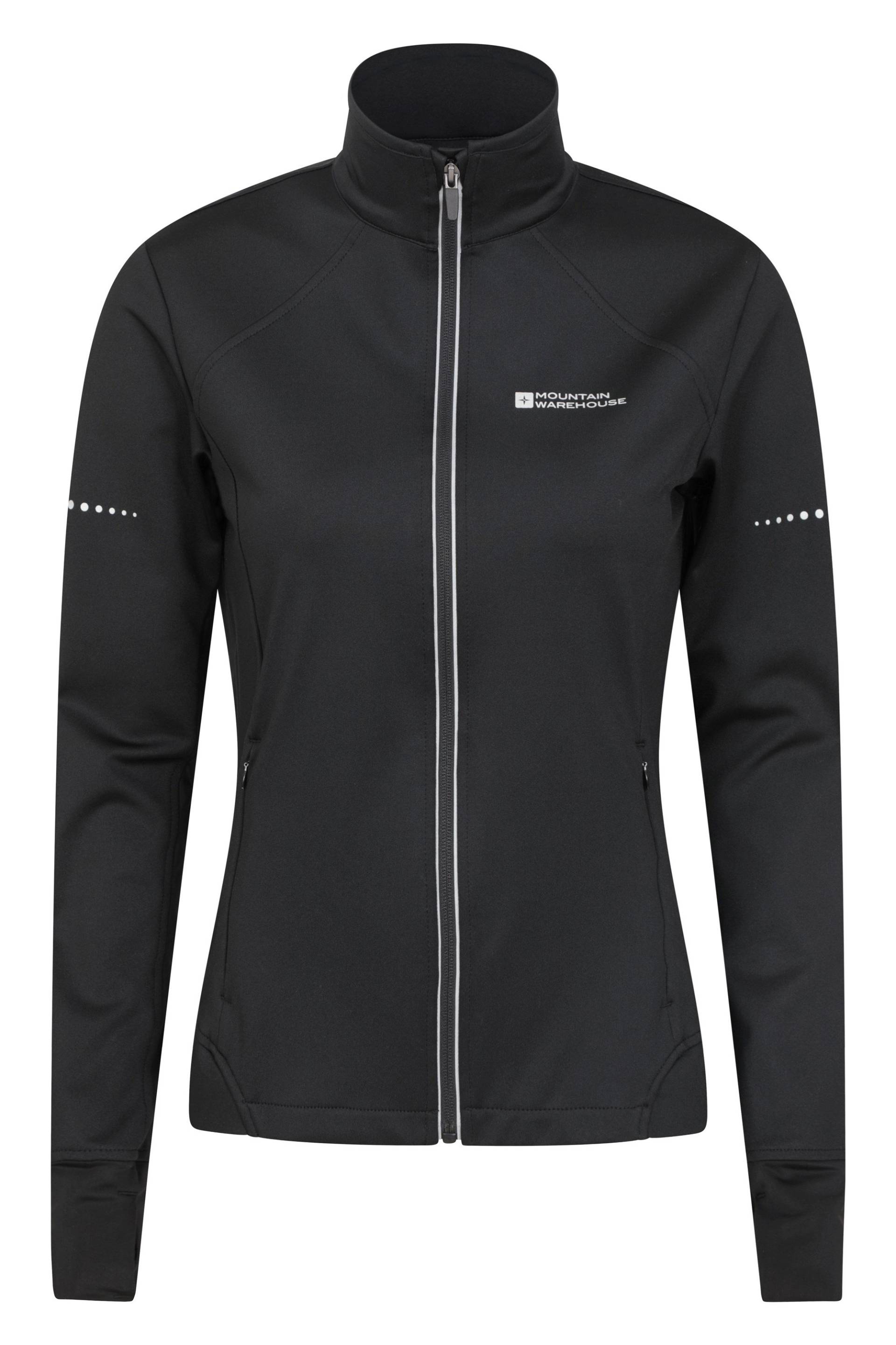 Shift Windabweisende Damen Fahrradjacke - Schwarz von Mountain Warehouse