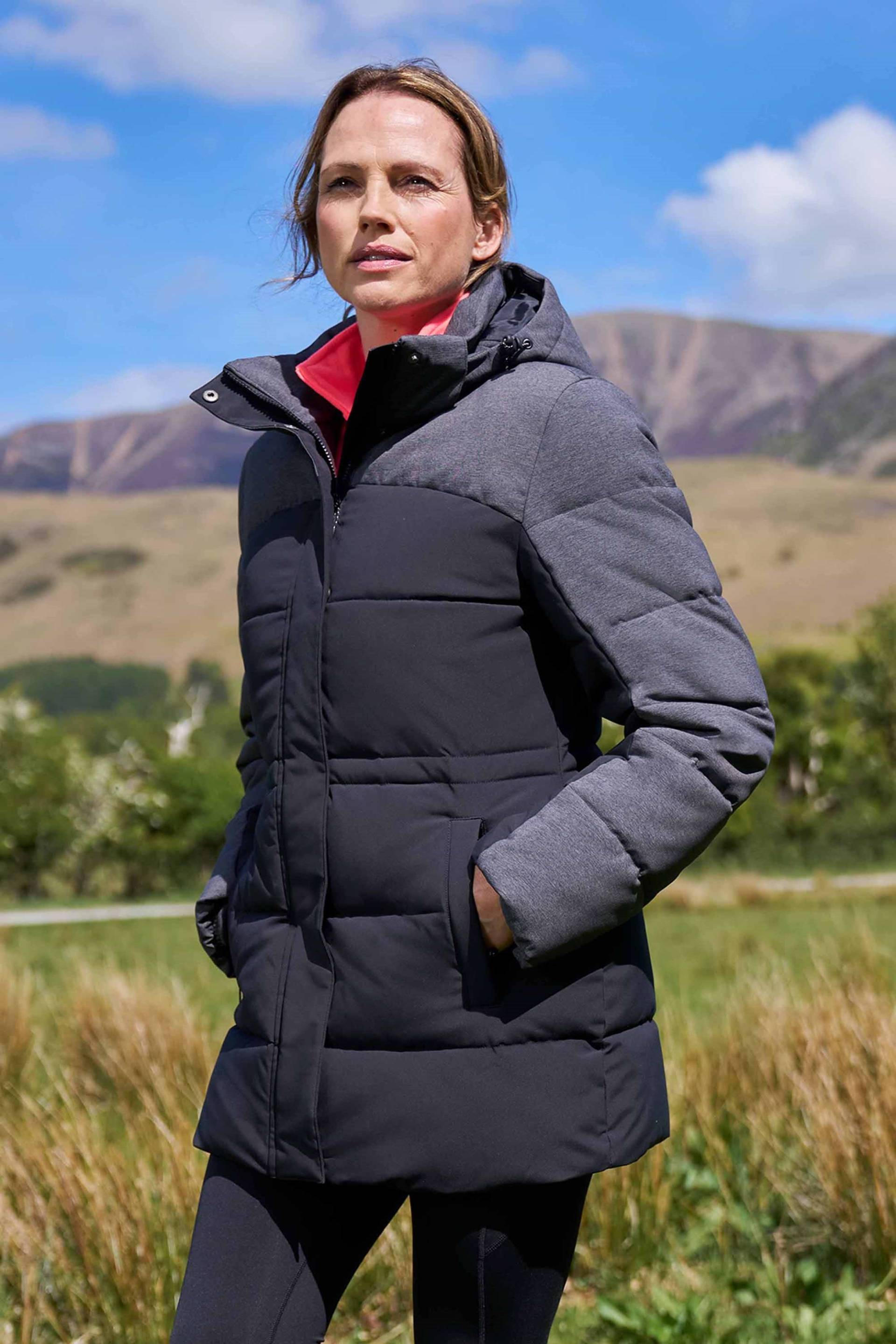 Shock Damen Steppjacke - Schwarz von Mountain Warehouse