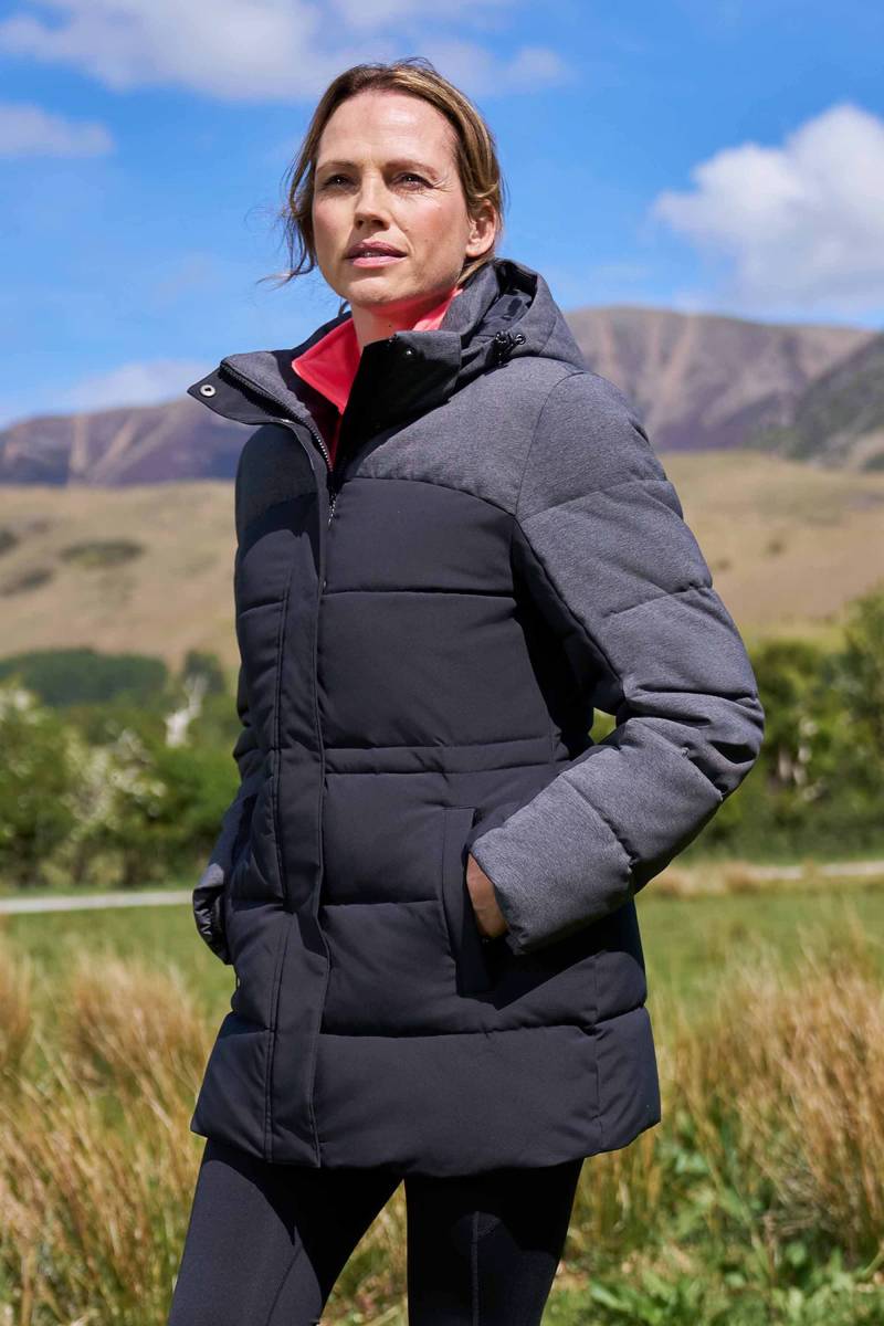 Shock Damen Steppjacke - Schwarz von Mountain Warehouse