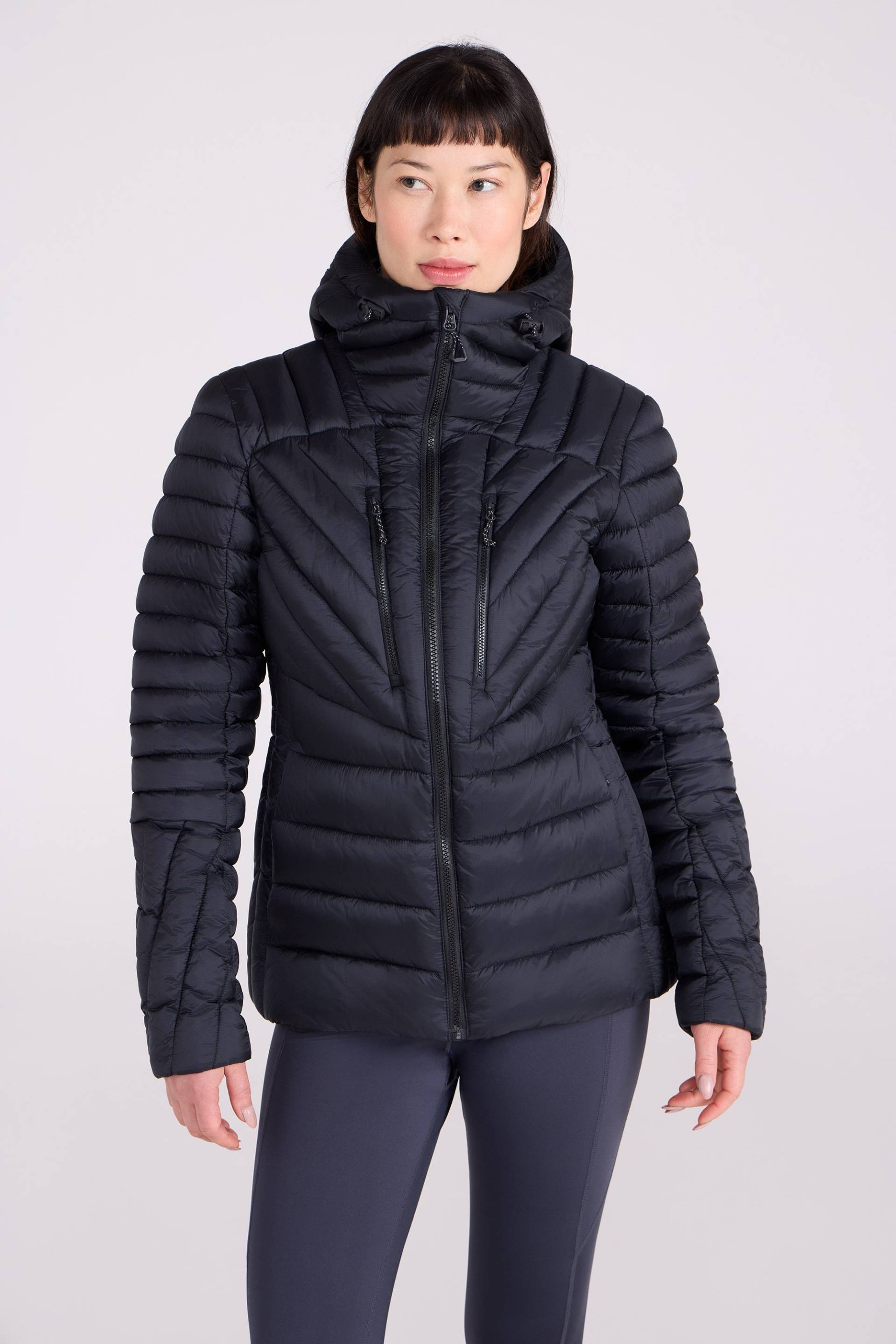 Sky Damen Steppjacke - Schwarz von Mountain Warehouse