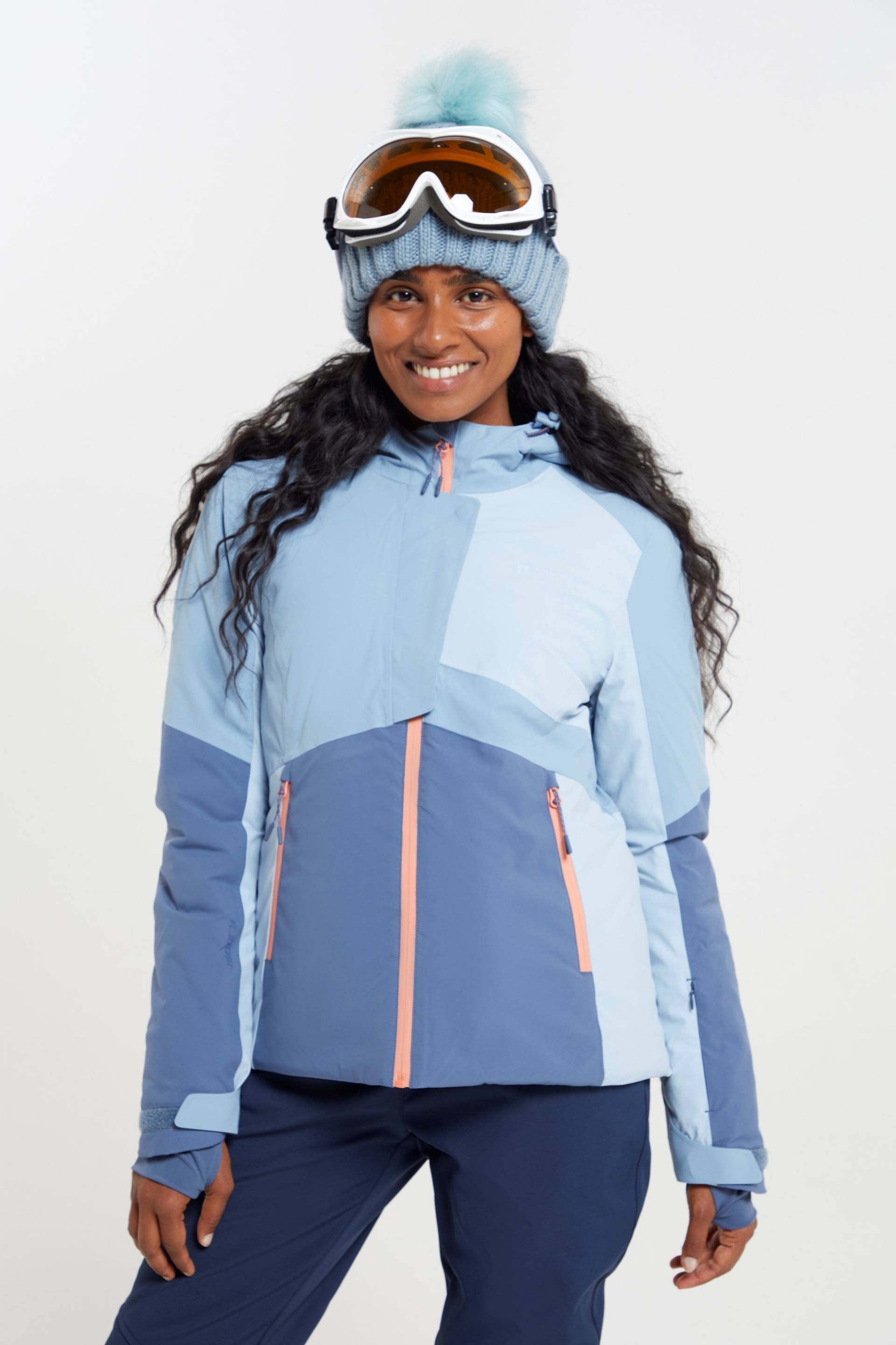 Sky Extreme Wasserdichte Damen Skijacke - Blau von Mountain Warehouse