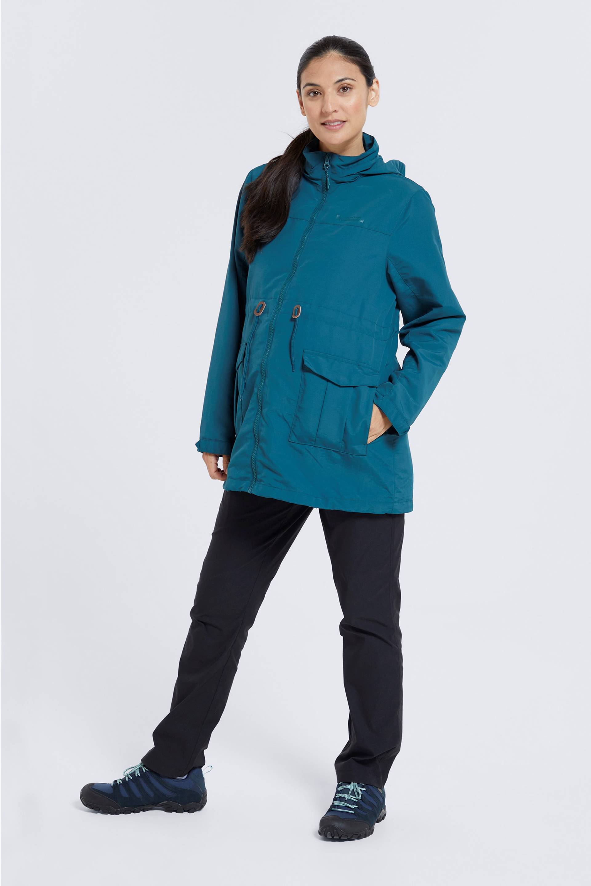 Skye Kurze Damen Umstandsjacke - Aquamarin von Mountain Warehouse