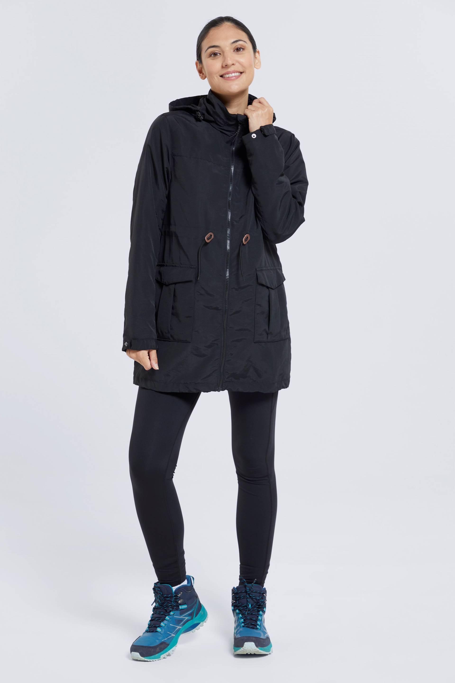 Skye Kurze Damen Umstandsjacke - Schwarz von Mountain Warehouse